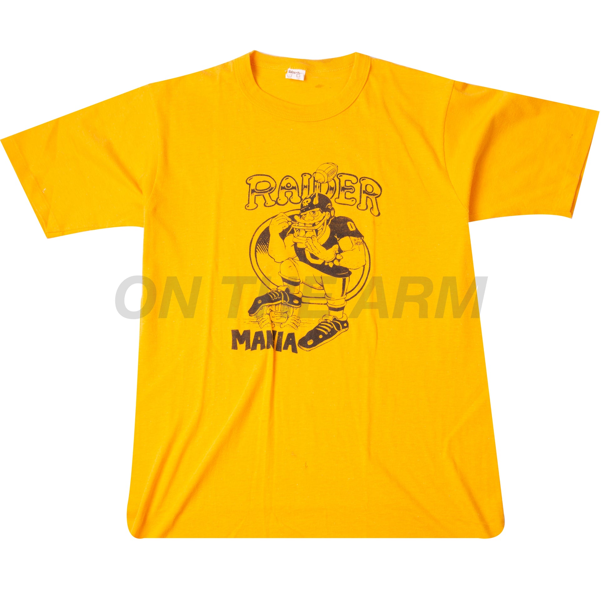 Vintage Yellow Raiders Mania Tee