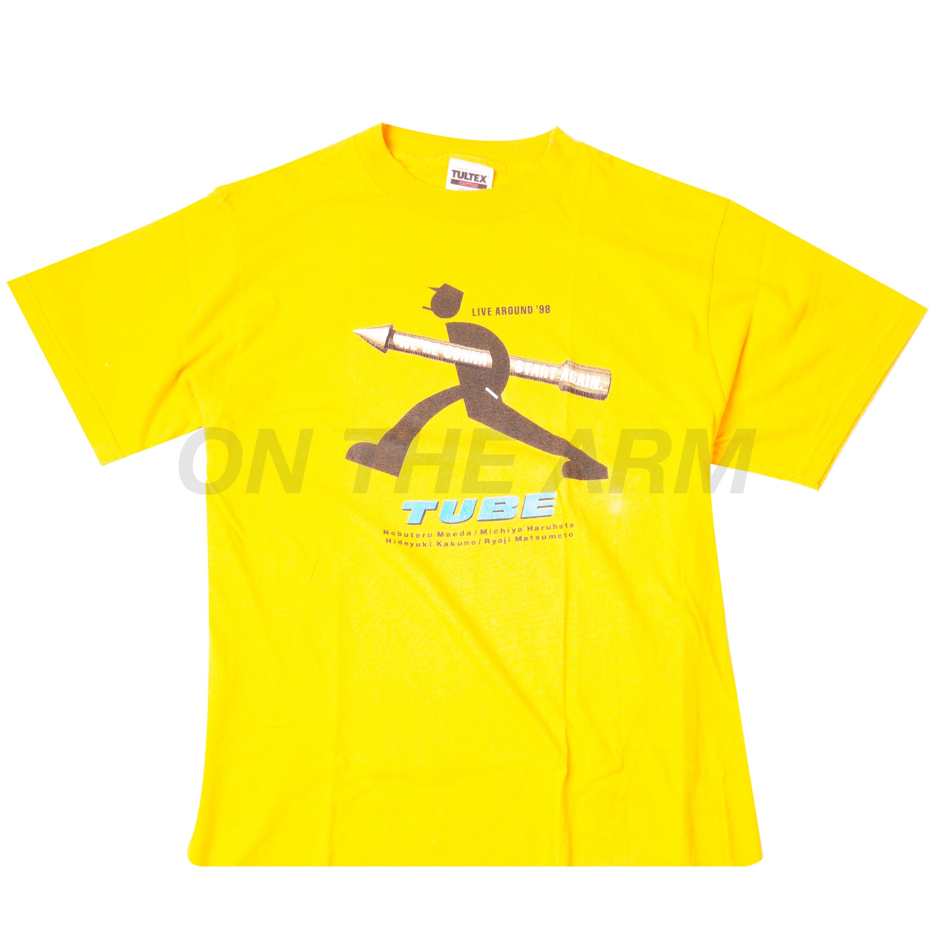 Vintage Yellow TUBE Tee