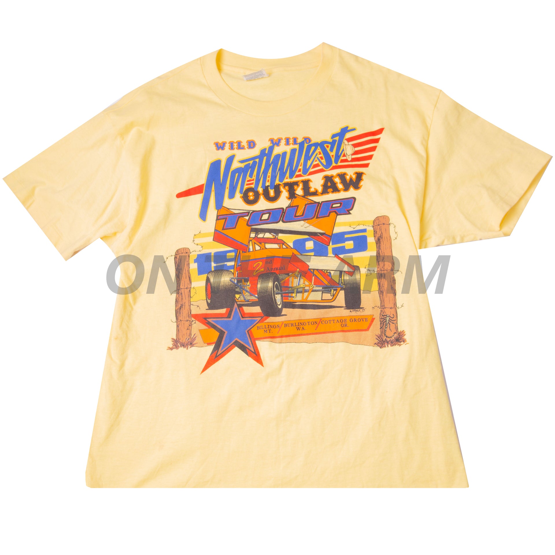 Vintage Yellow Outlaw Tour Tee