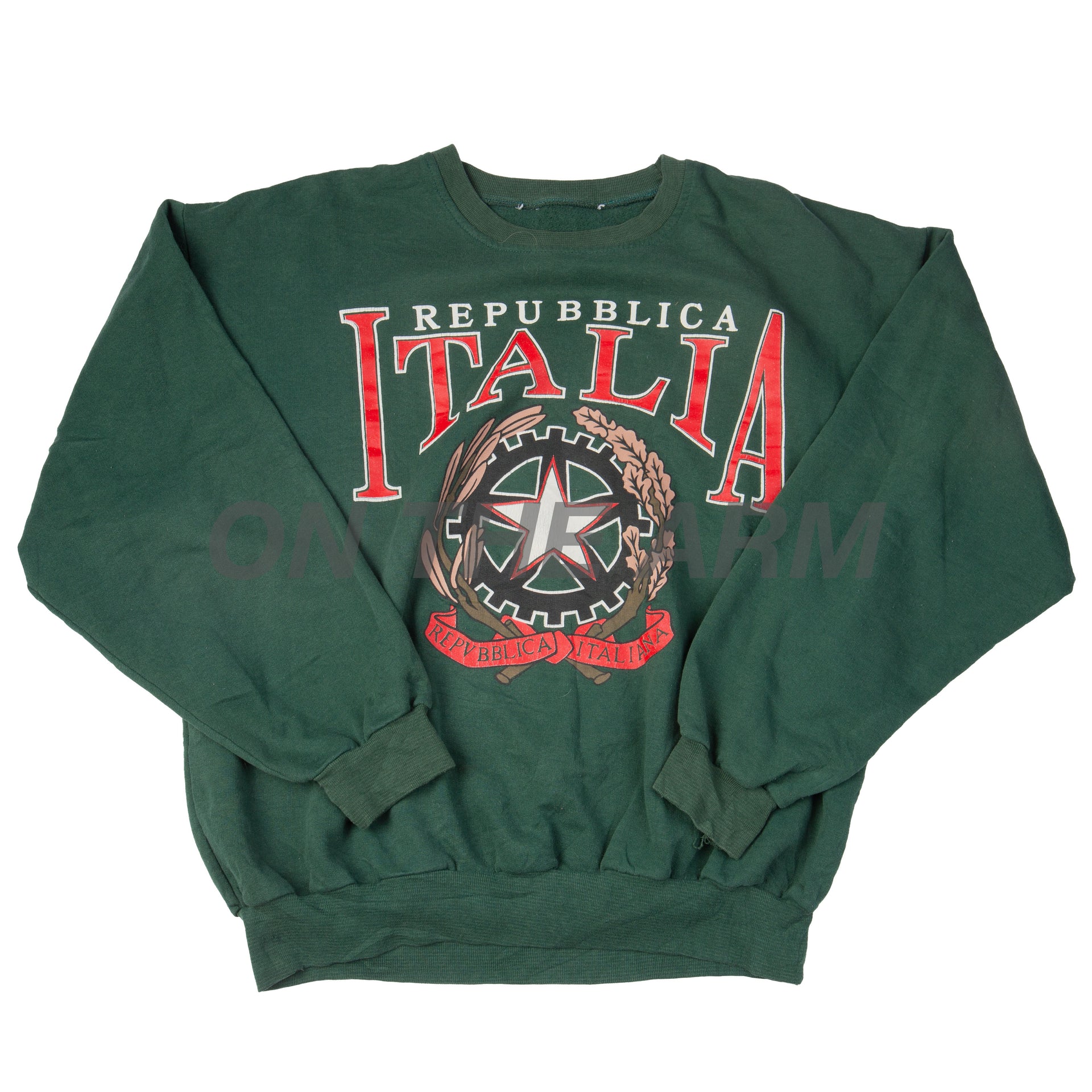 Vintage Forest Green Italia Crew (1980's)