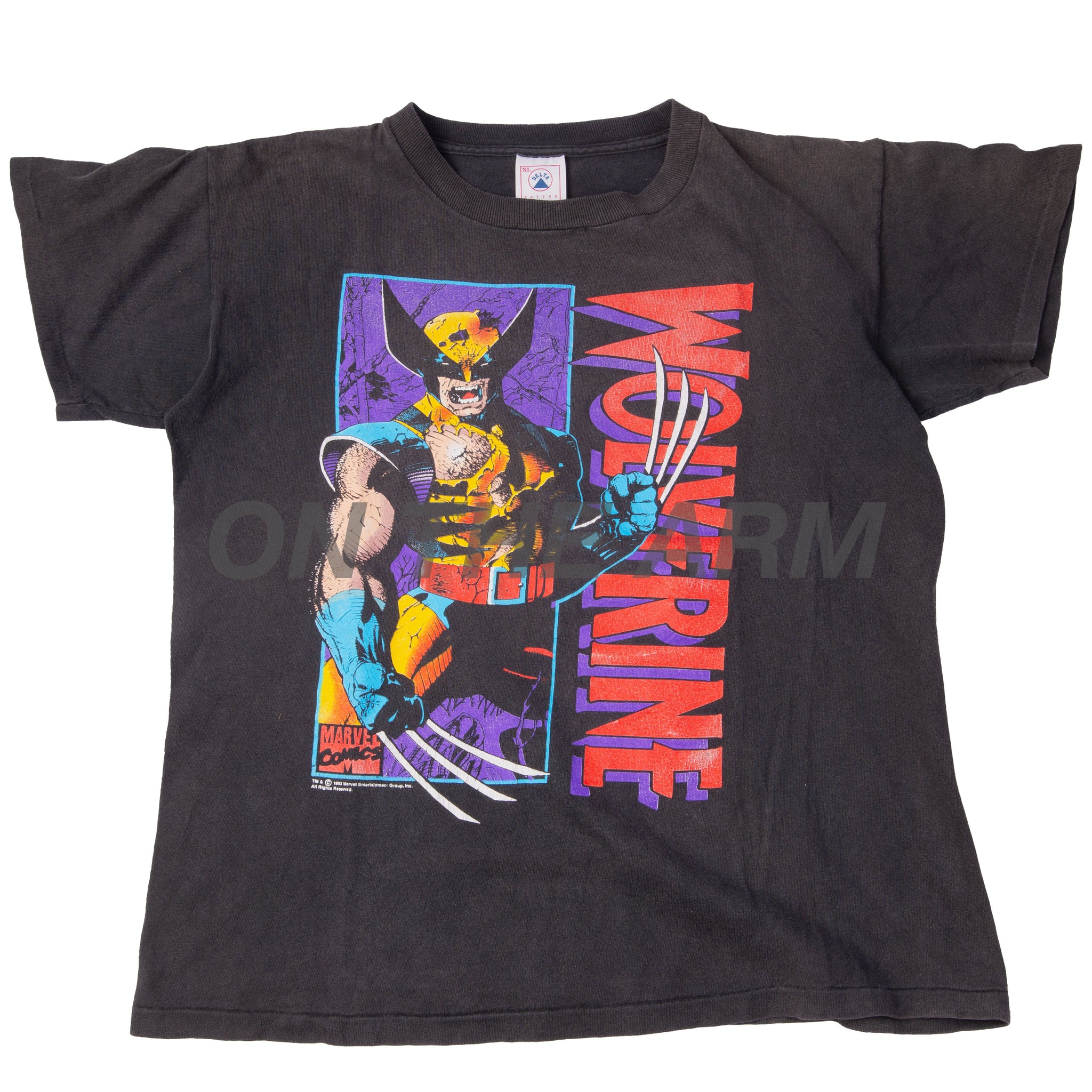 Vintage Black Wolverine Tee (1993)