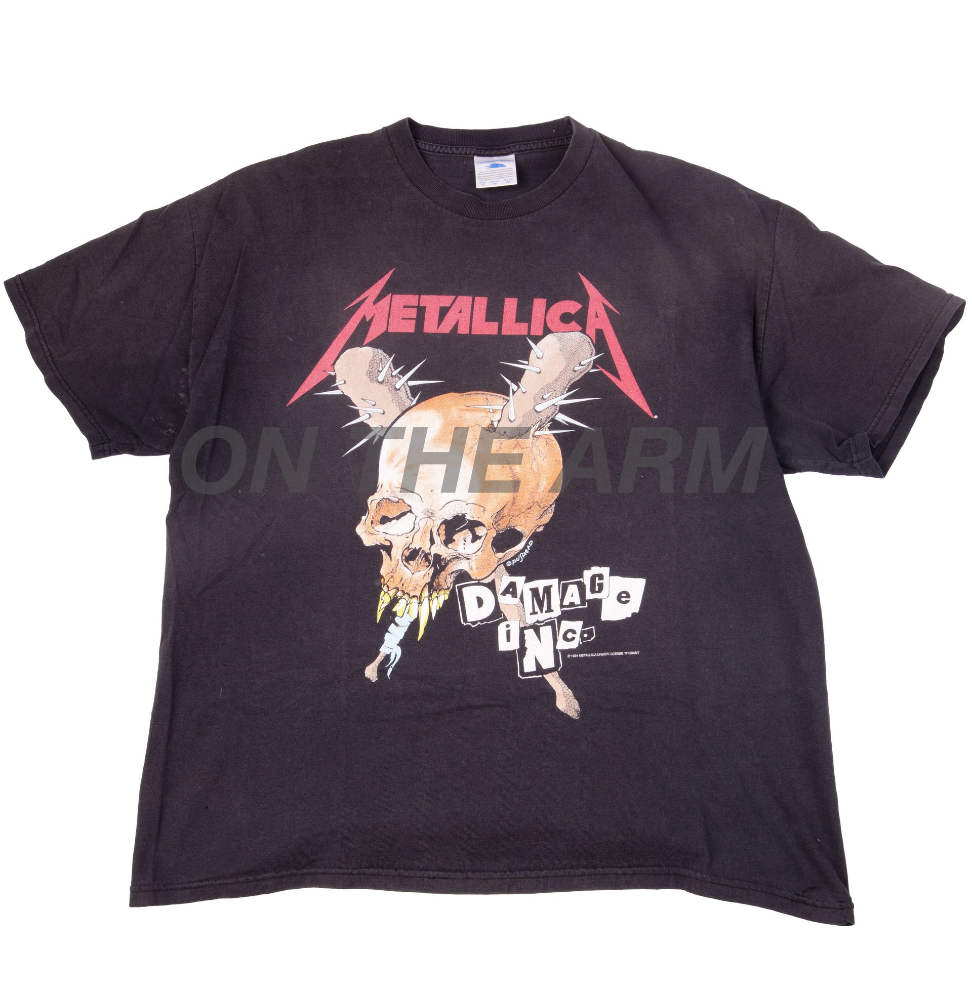 Vintage Black Metallica Damage Inc. Tee (1994)