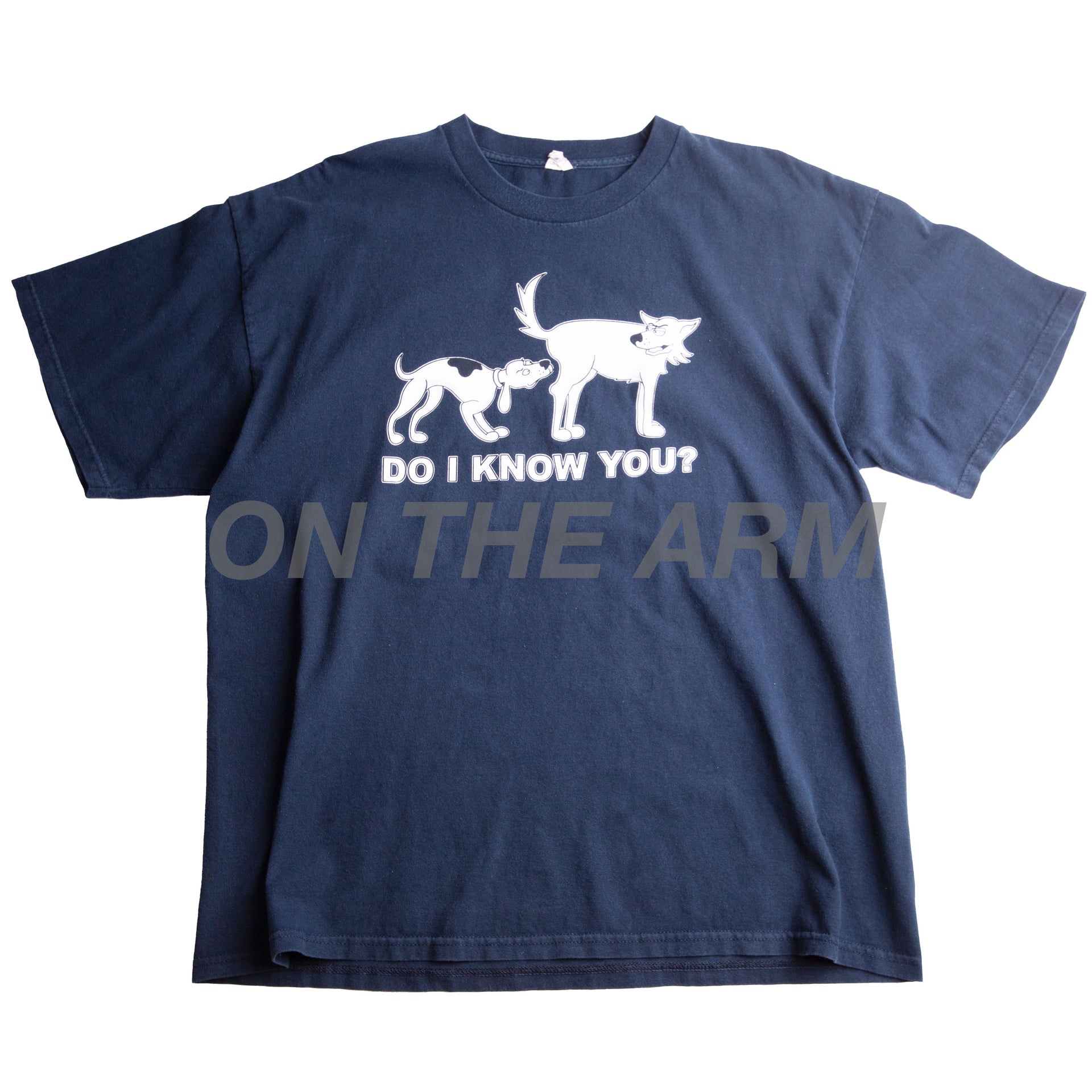 Vintage Navy Do I Know You? Tee (2000's)