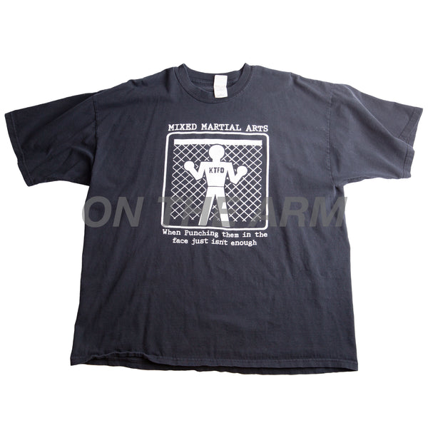 Vintage Black MMA Tee