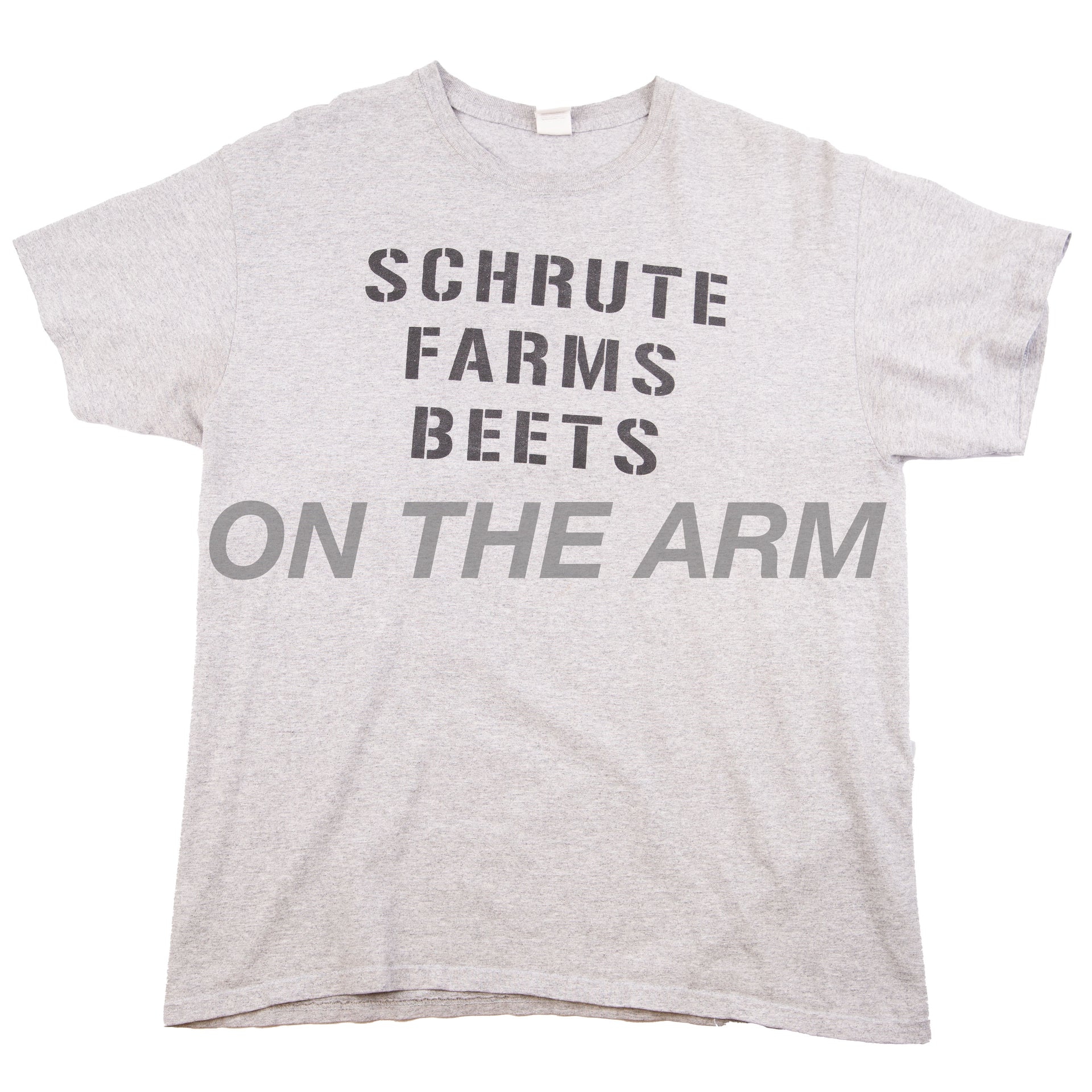 Vintage Grey The Office Dwight Schrute Beet Farm Tee (2000's)