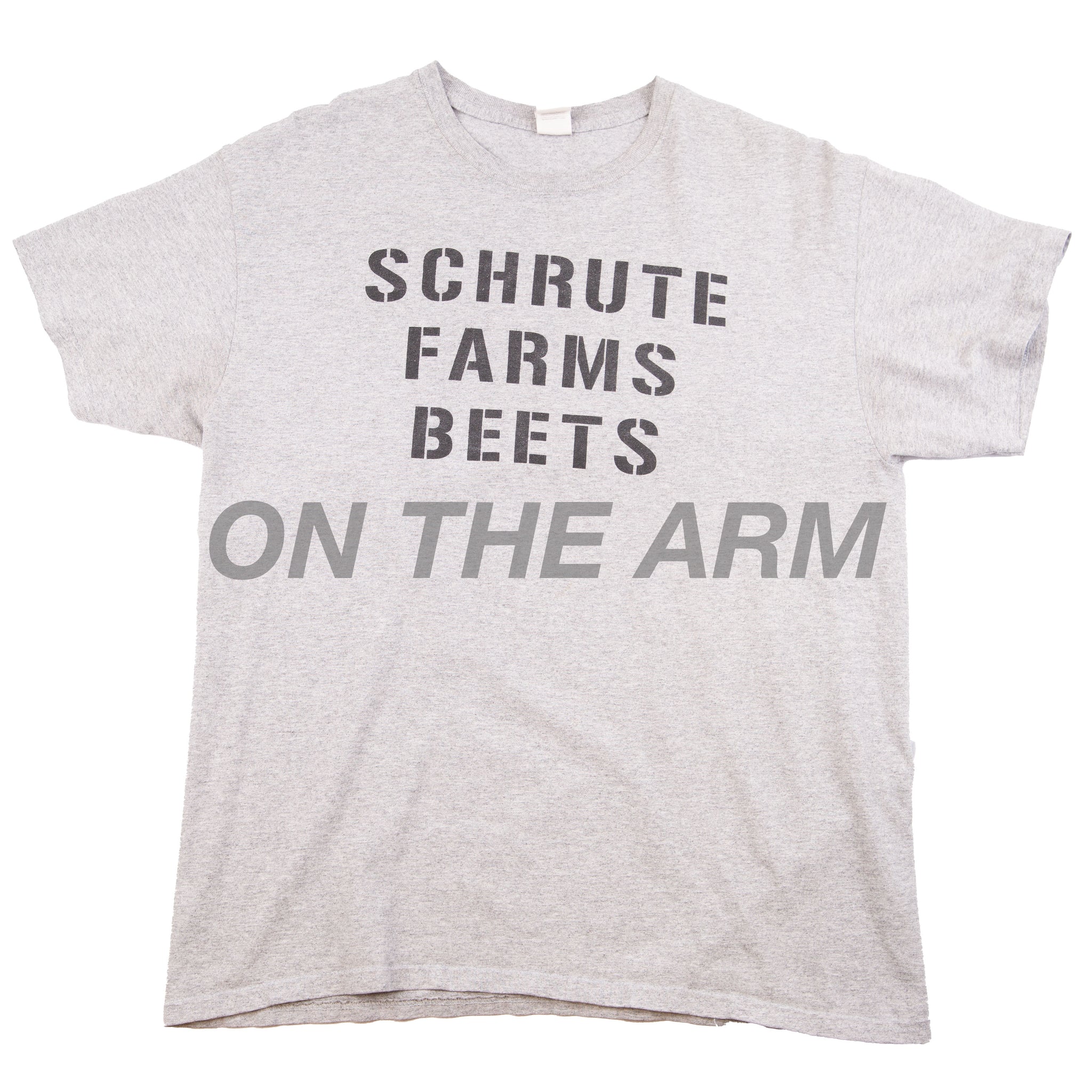 Vintage Grey The Office Dwight Schrute Beet Farm Tee (2000's)