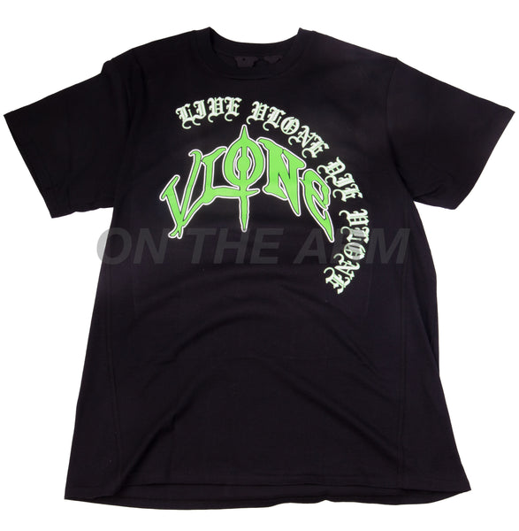VLONE Black/Lime Green Sulpher Tee