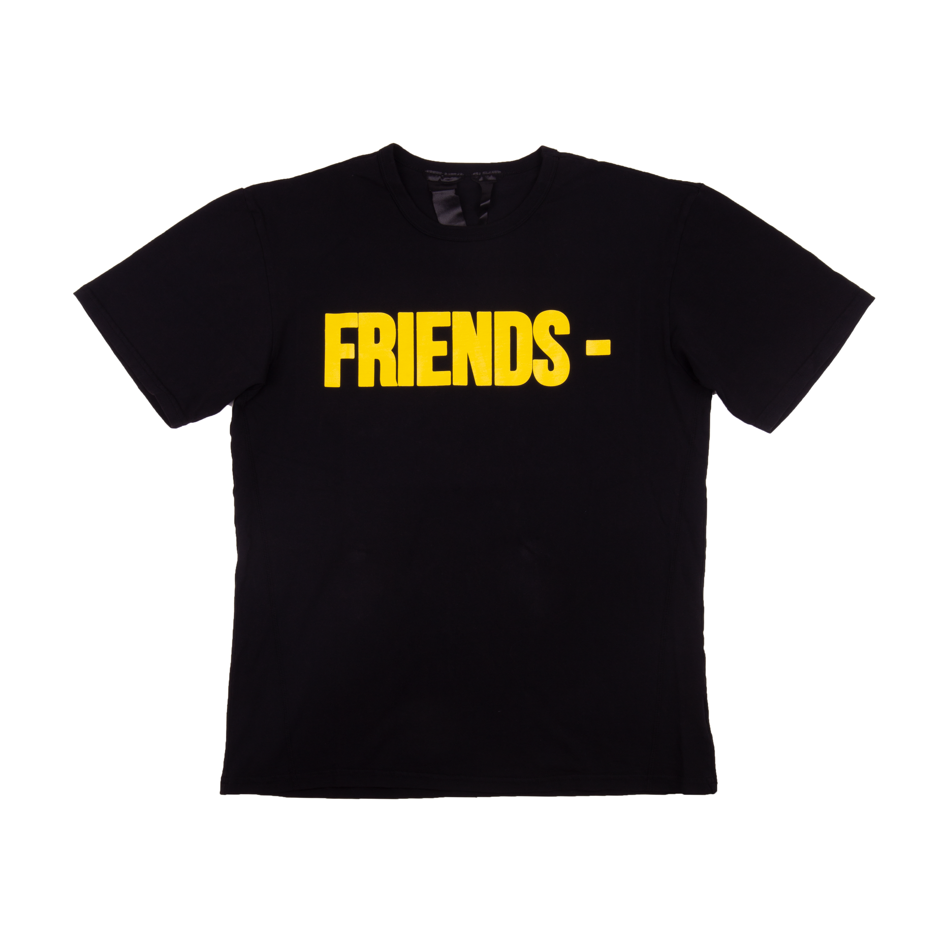 VLONE Black/Yellow FRIENDS Tee