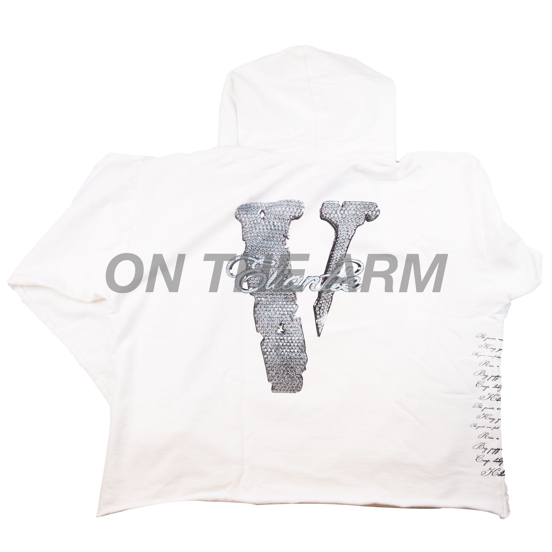 VLONE White ASAP Yams Hoodie