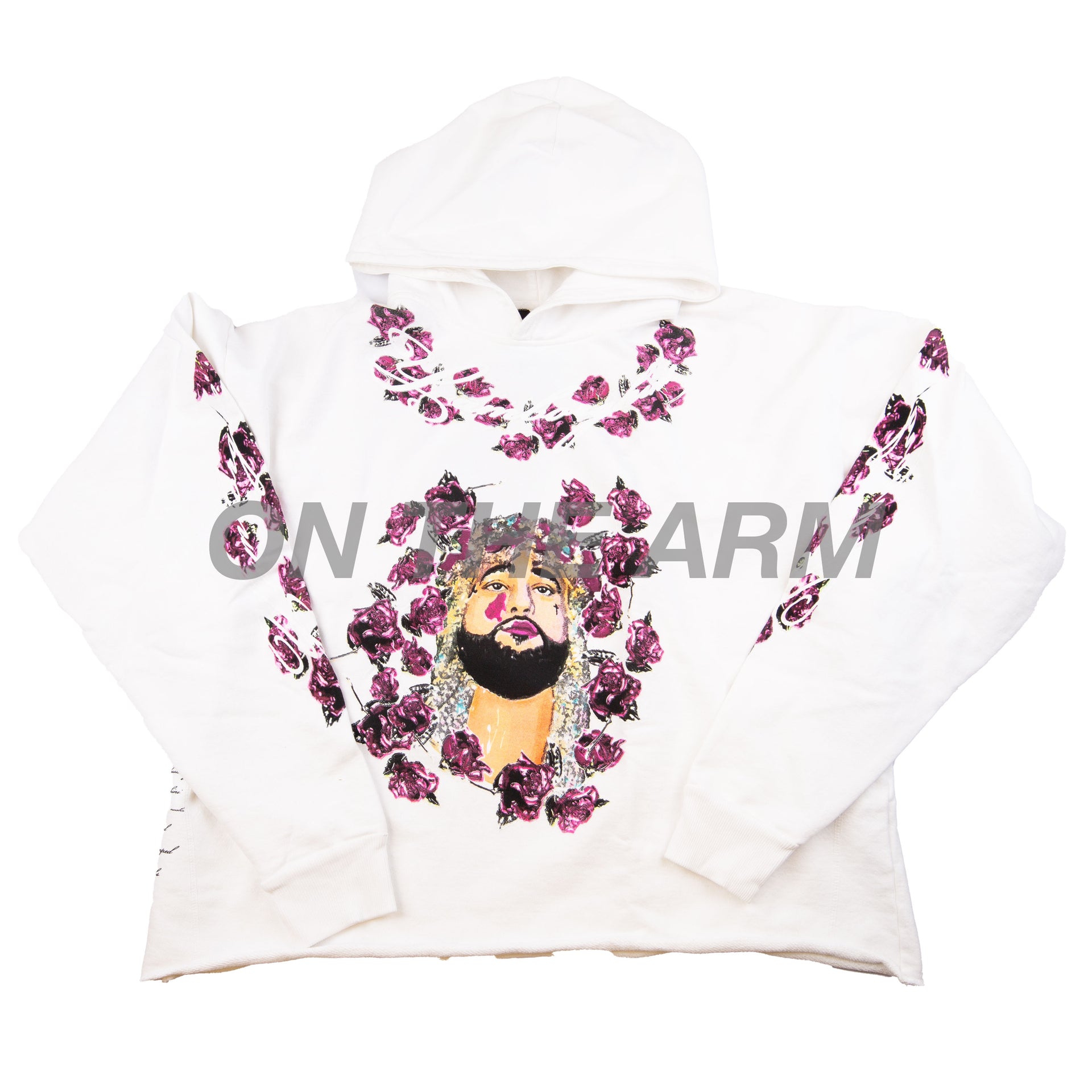 VLONE White ASAP Yams Hoodie