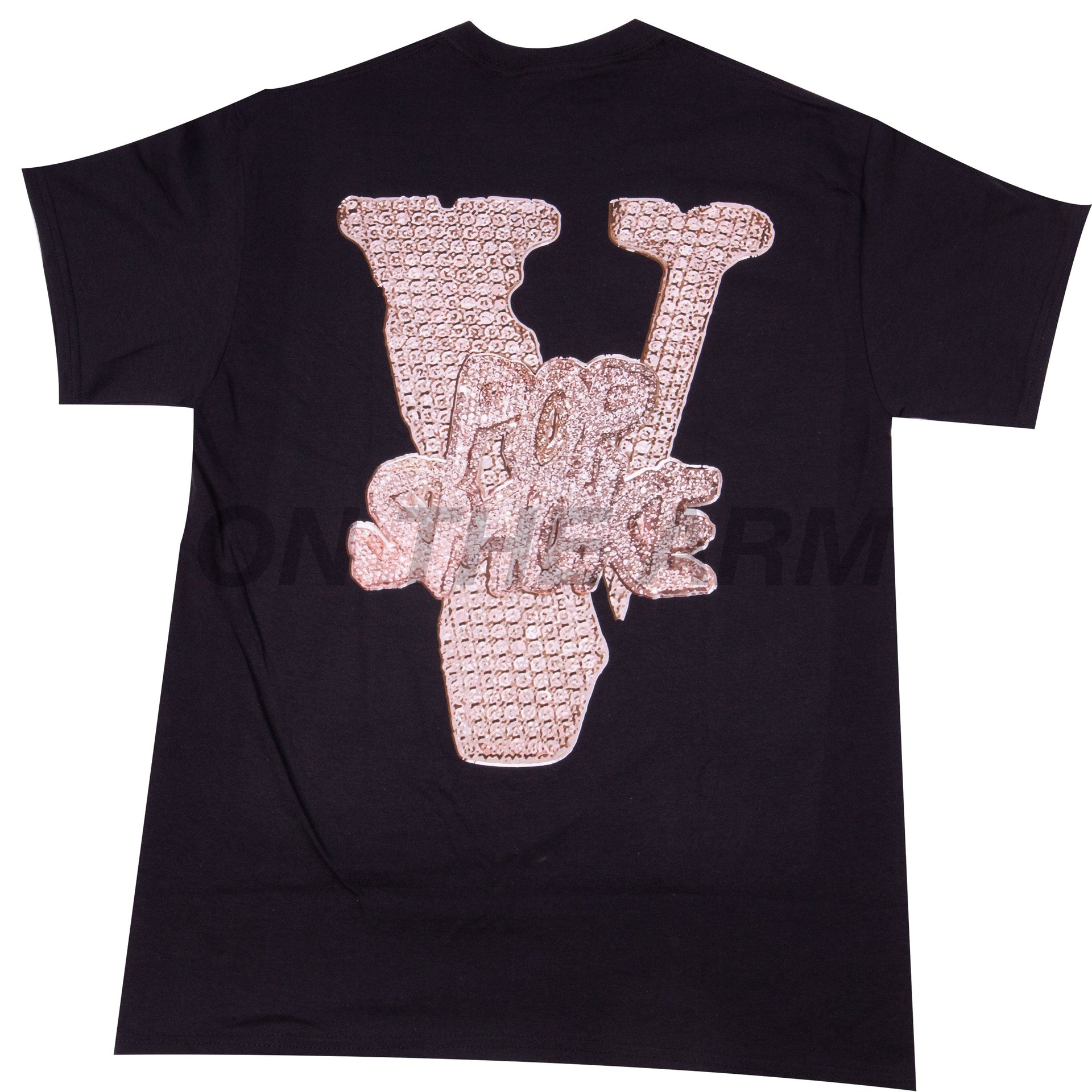 VLONE Black Pop Smoke Prayer Tee