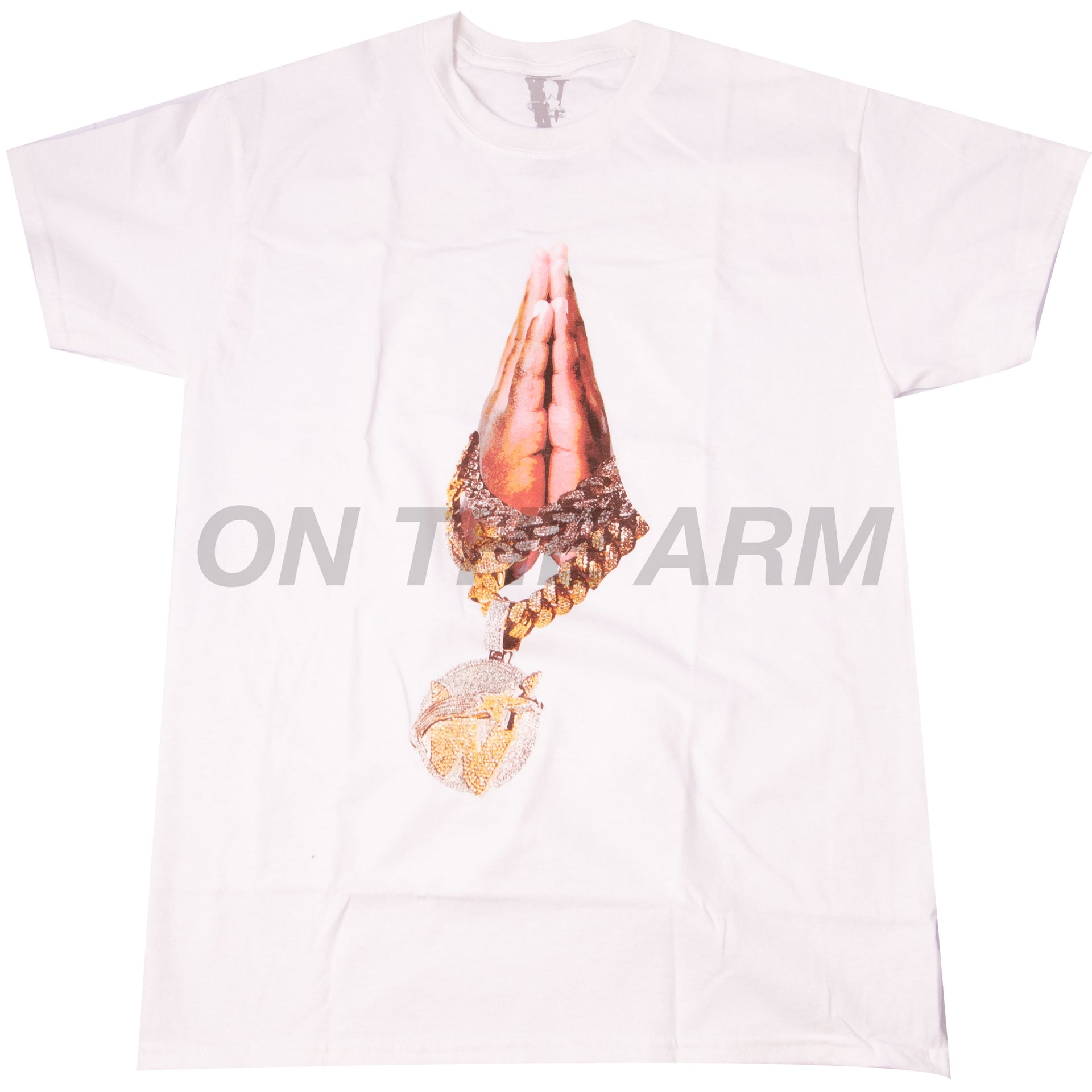 VLONE White Pop Smoke Prayer Tee