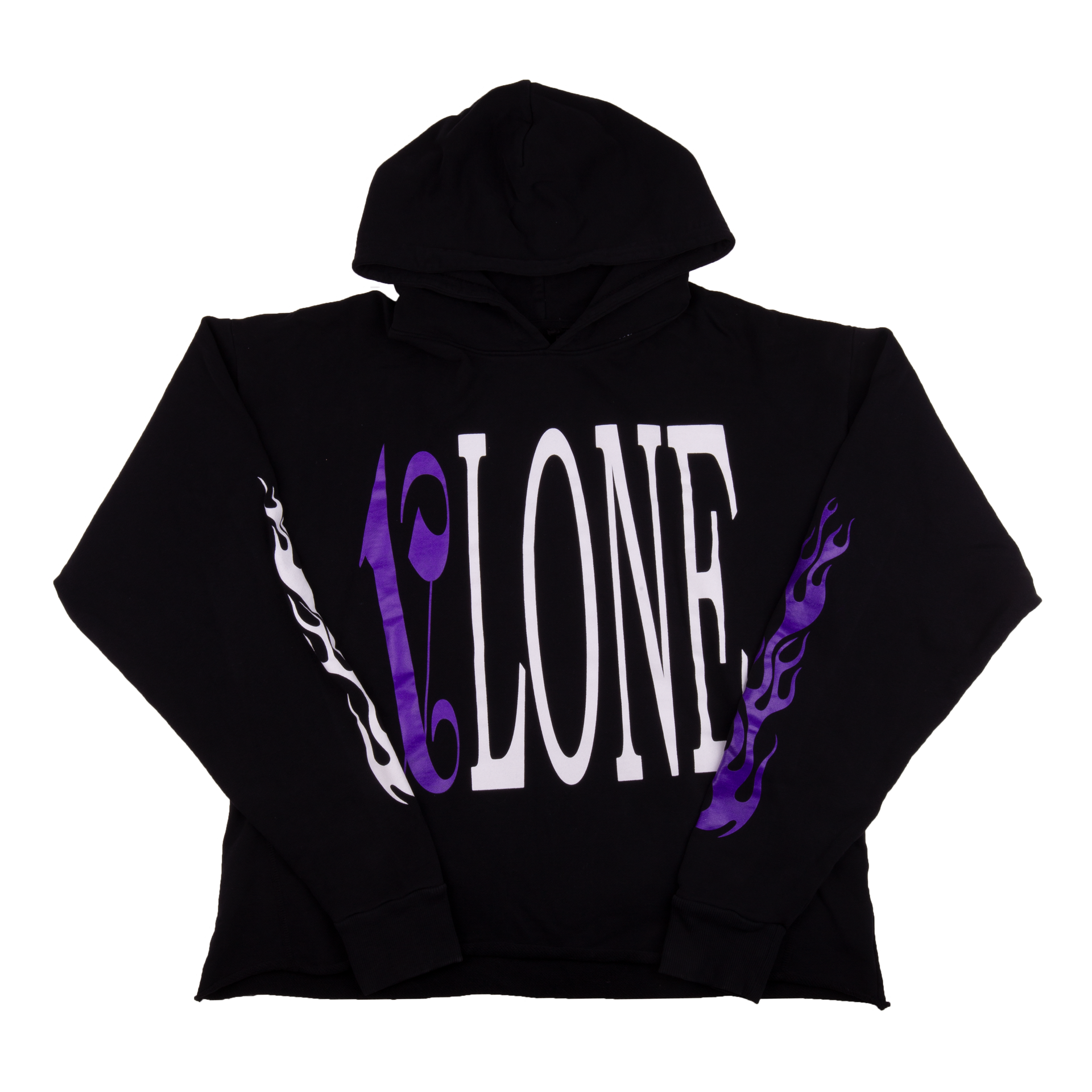 VLONE Black/Purple Palm Angels Hoodie