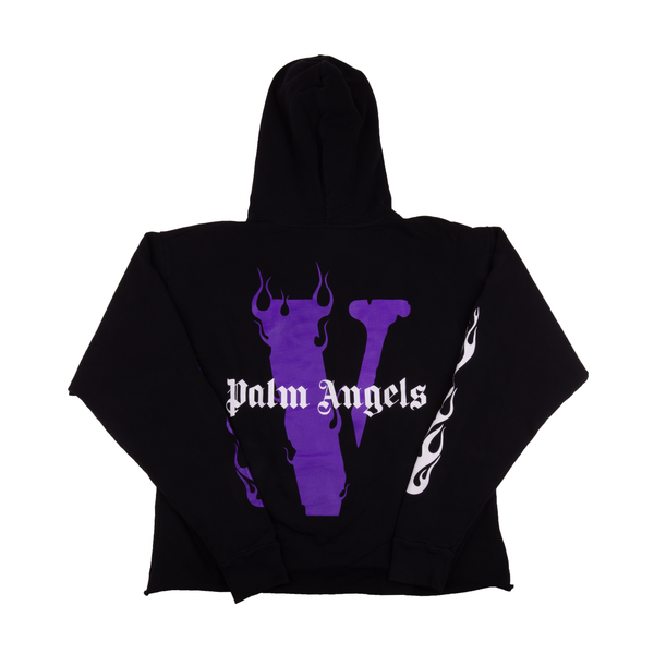 VLONE Black/Purple Palm Angels Hoodie