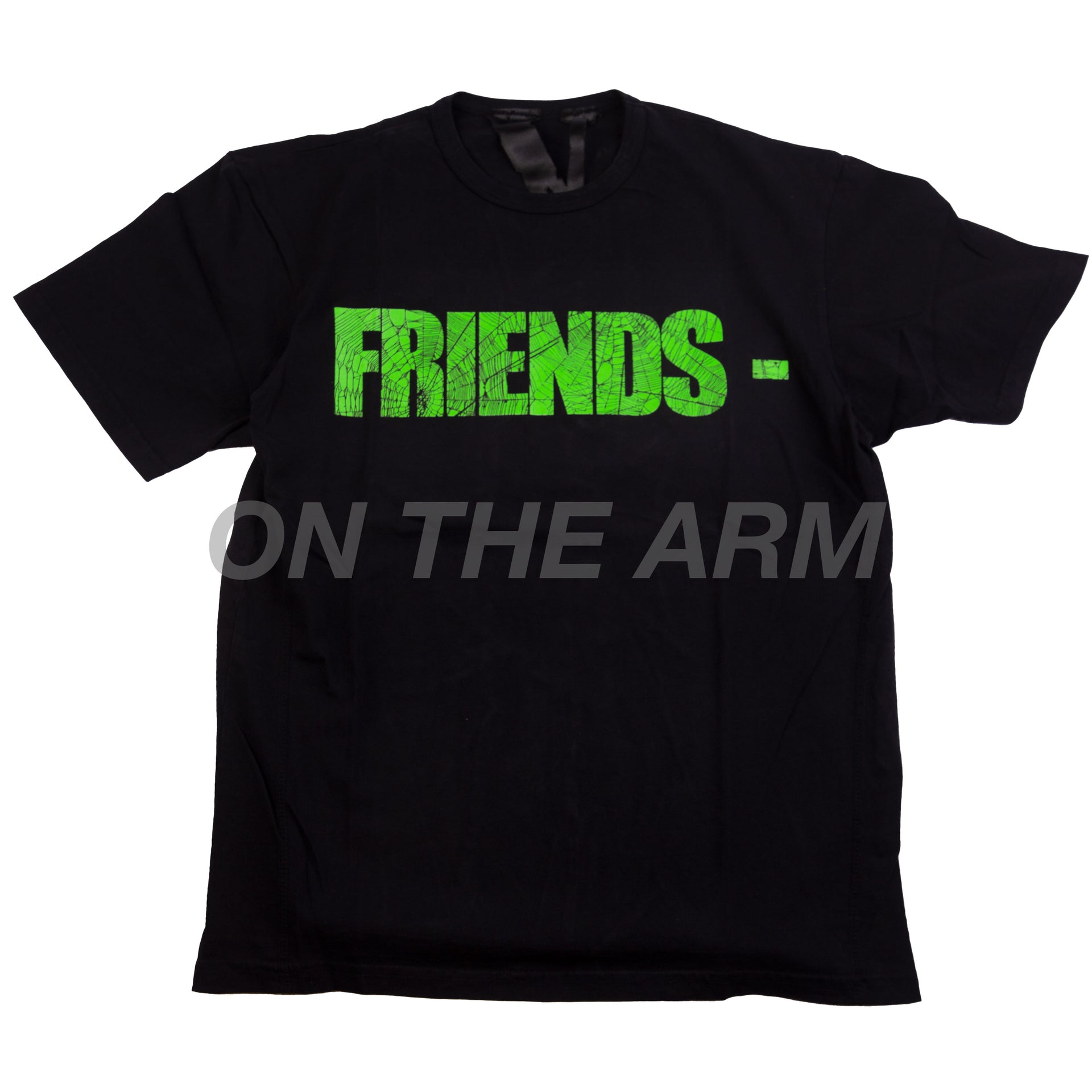 VLONE Black Spider Web Friends Tee