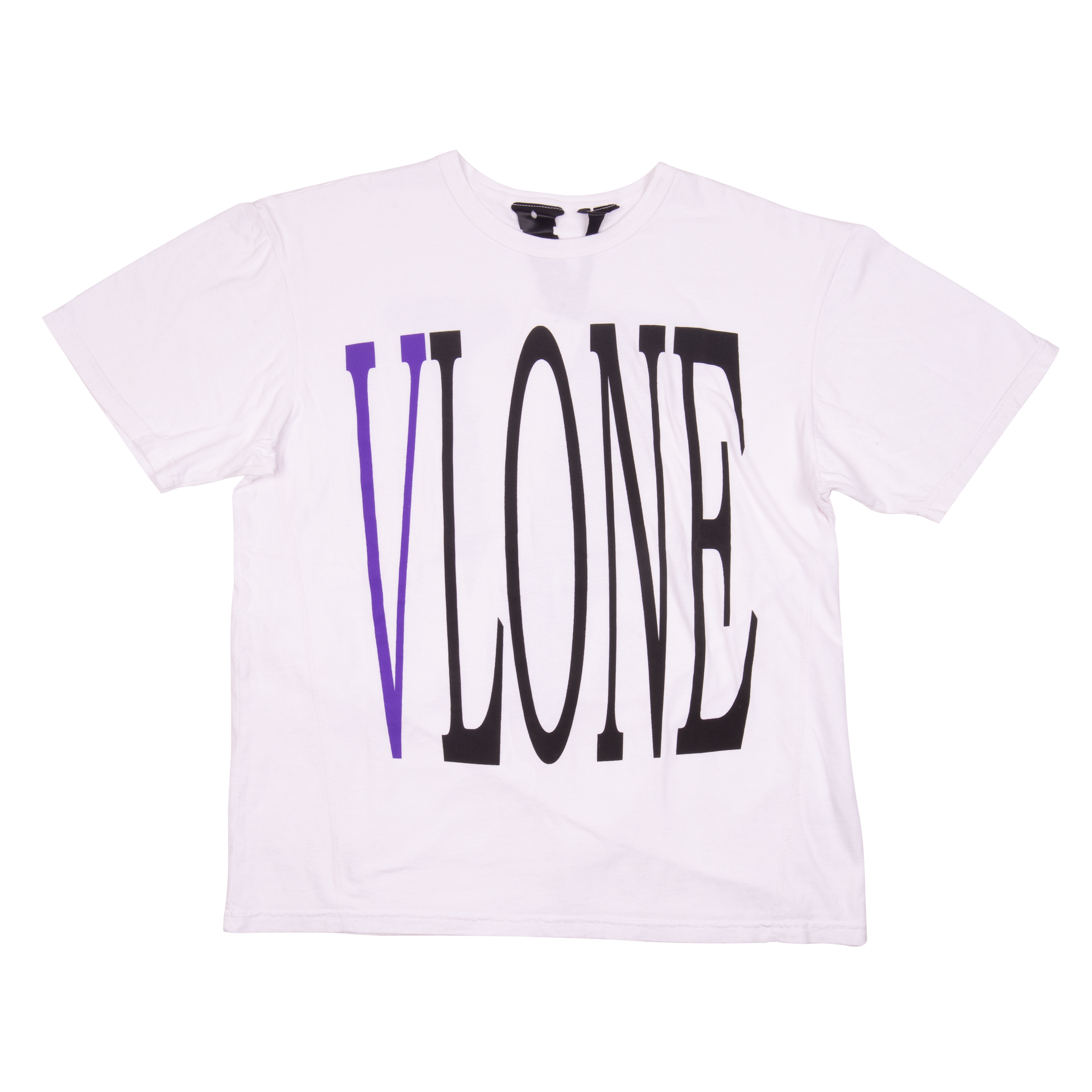 VLONE White/Purple Staple Tee