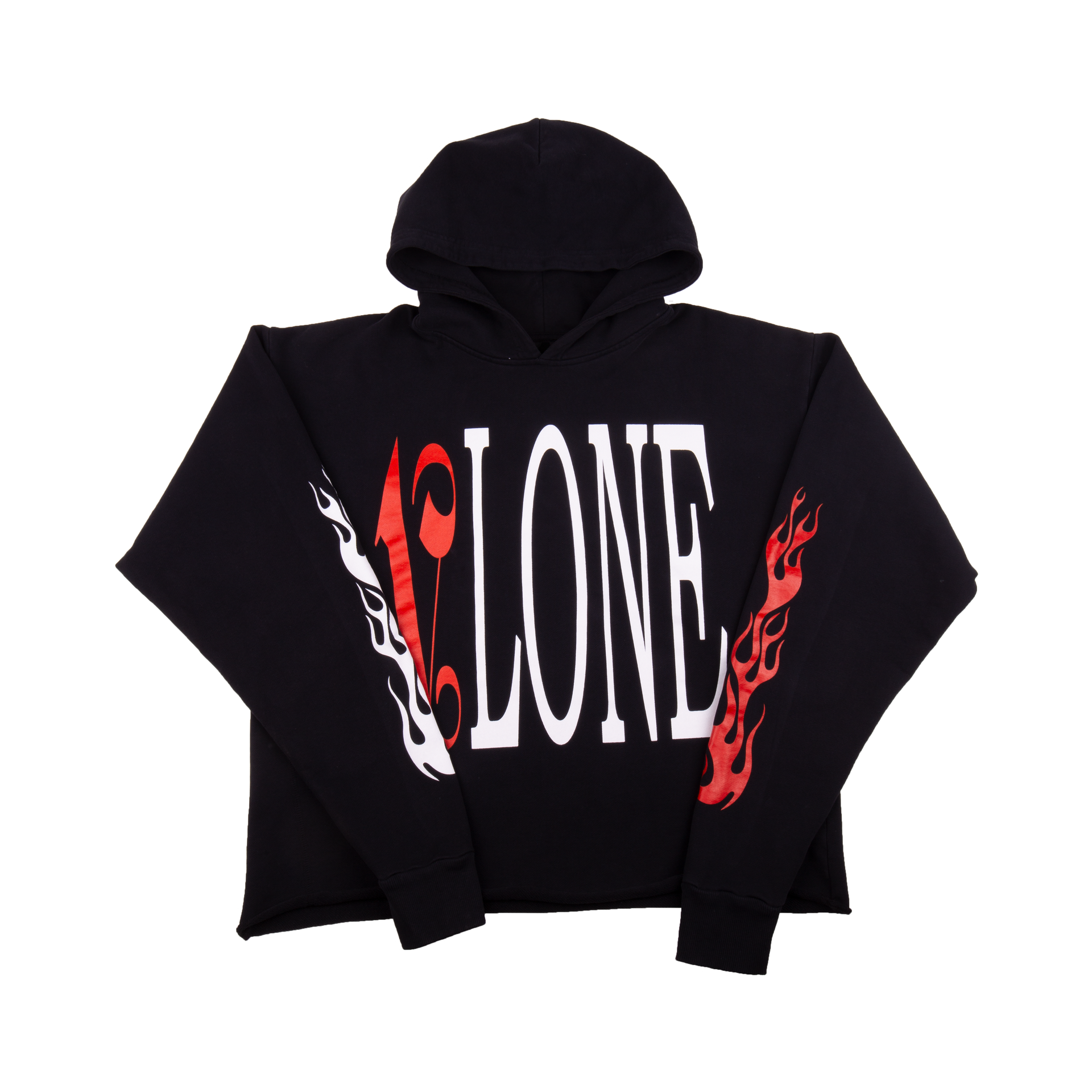 VLONE Black/Red Palm Angels Hoodie