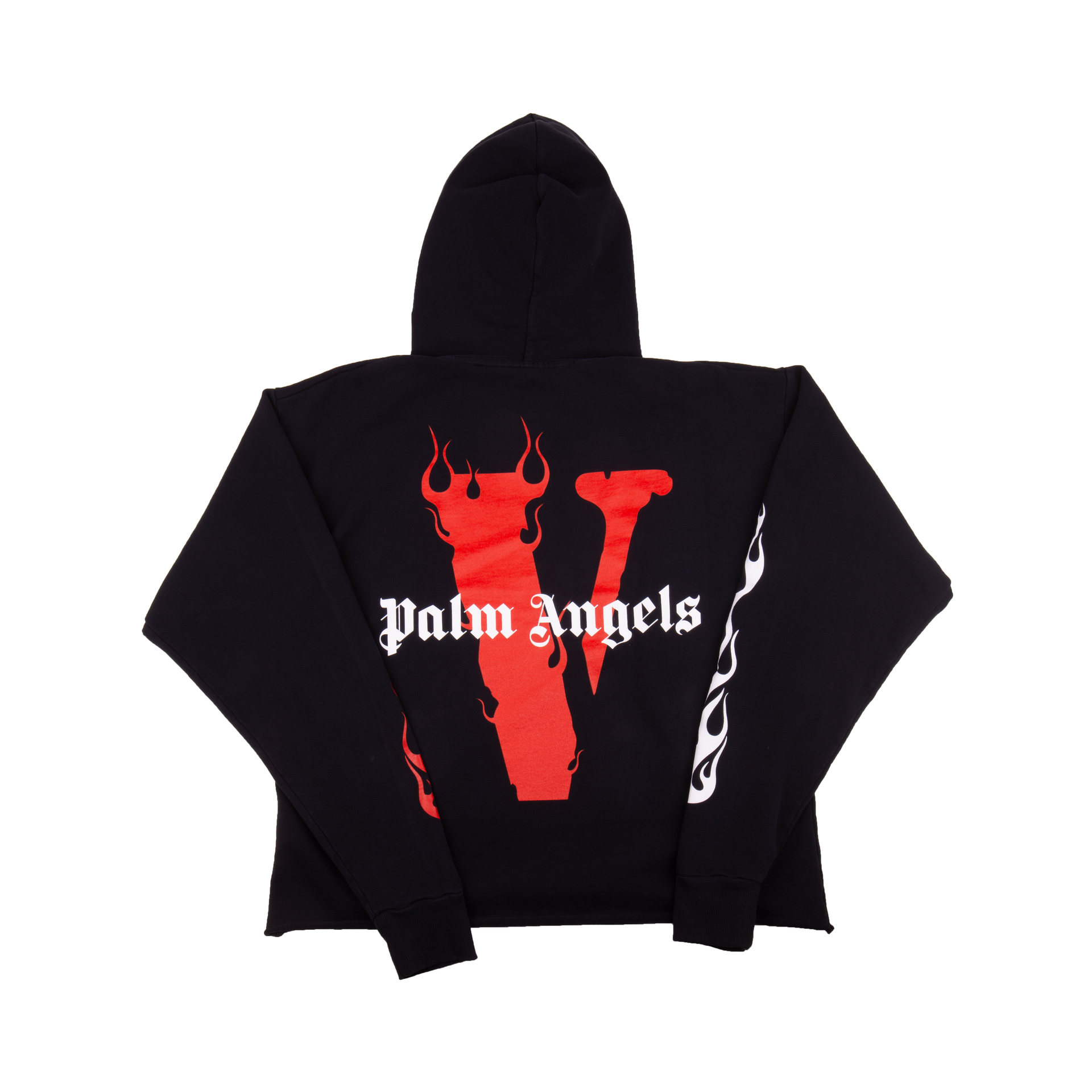 VLONE Black/Red Palm Angels Hoodie