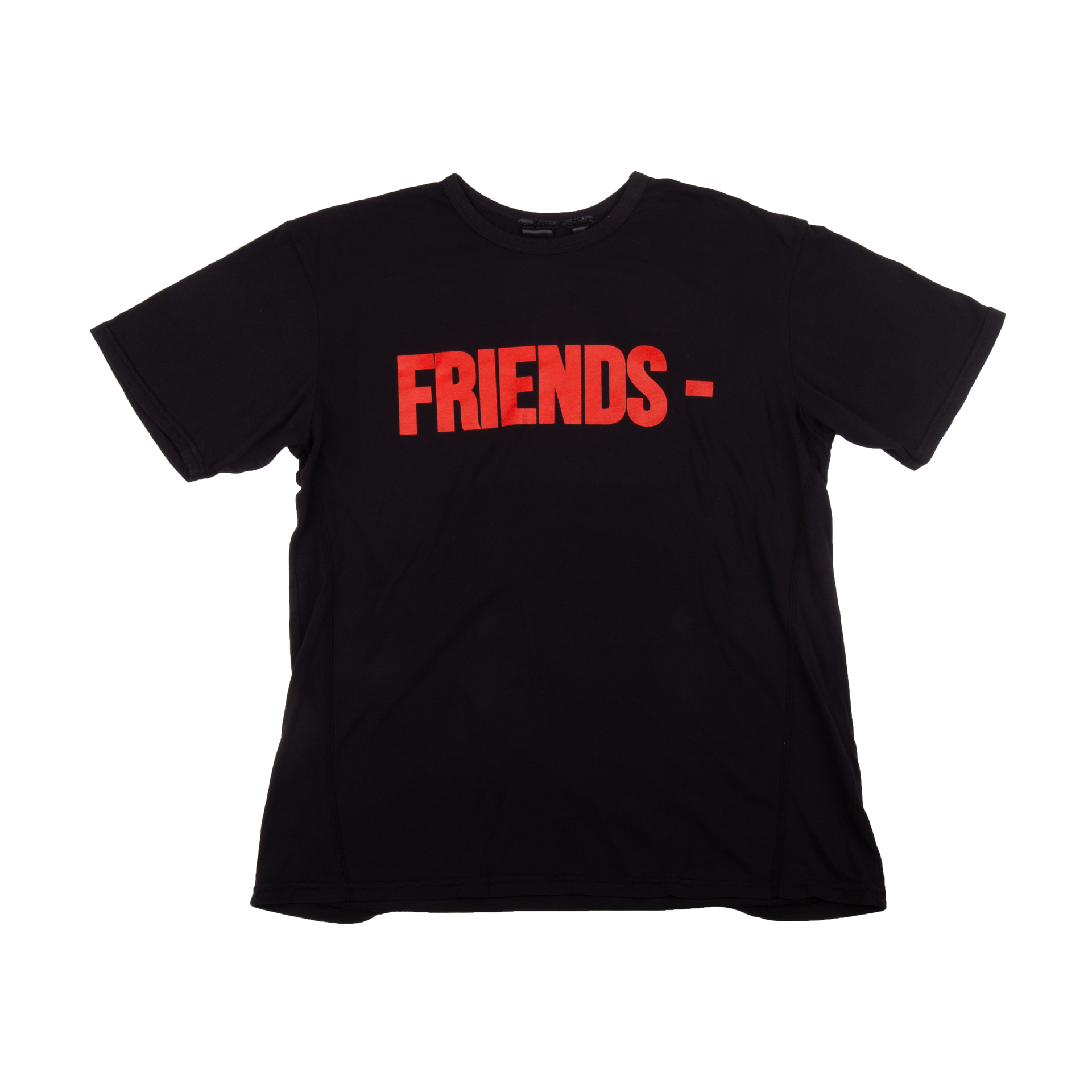 VLONE Black/Red Friends Tee