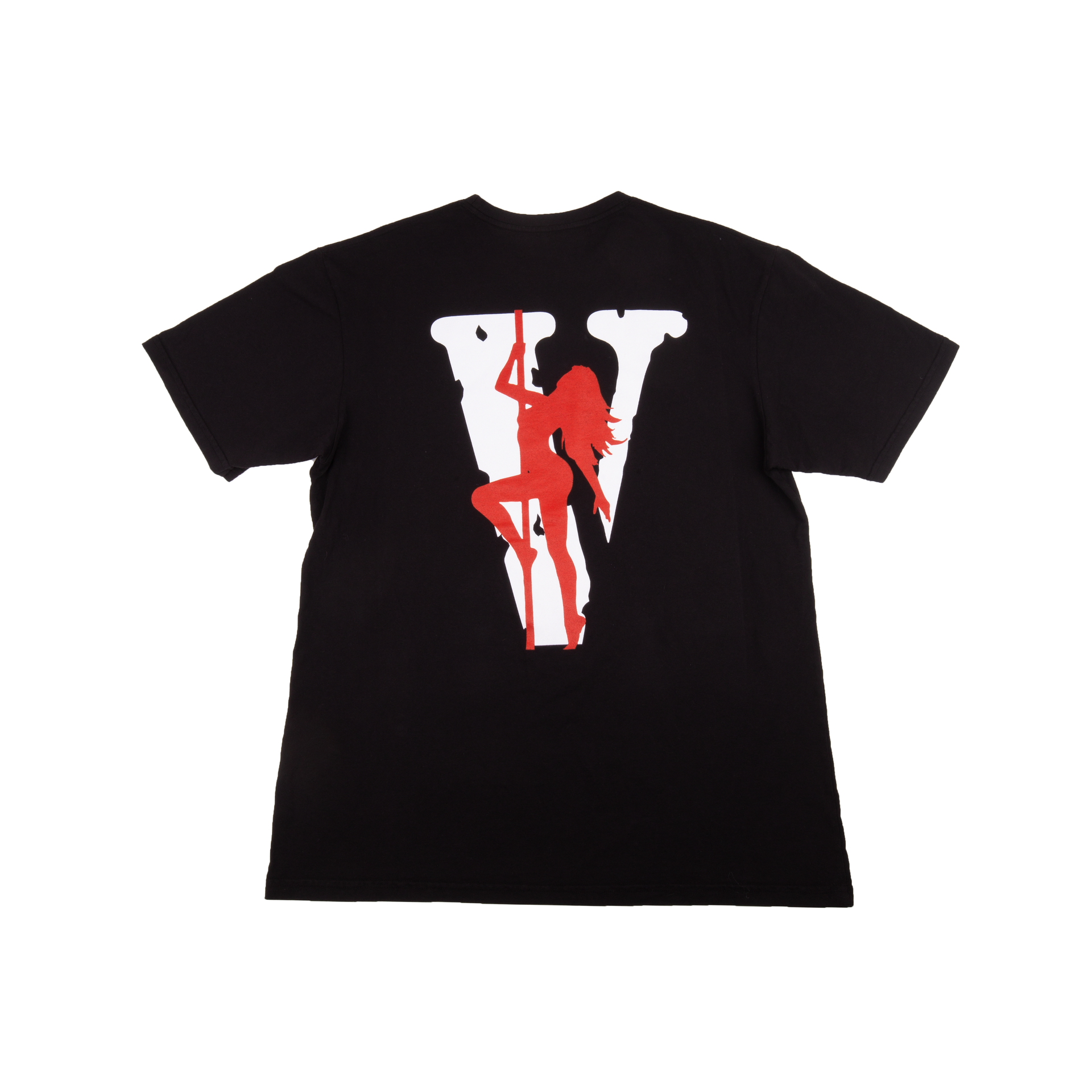 VLONE Black Detroit Stripper Tee