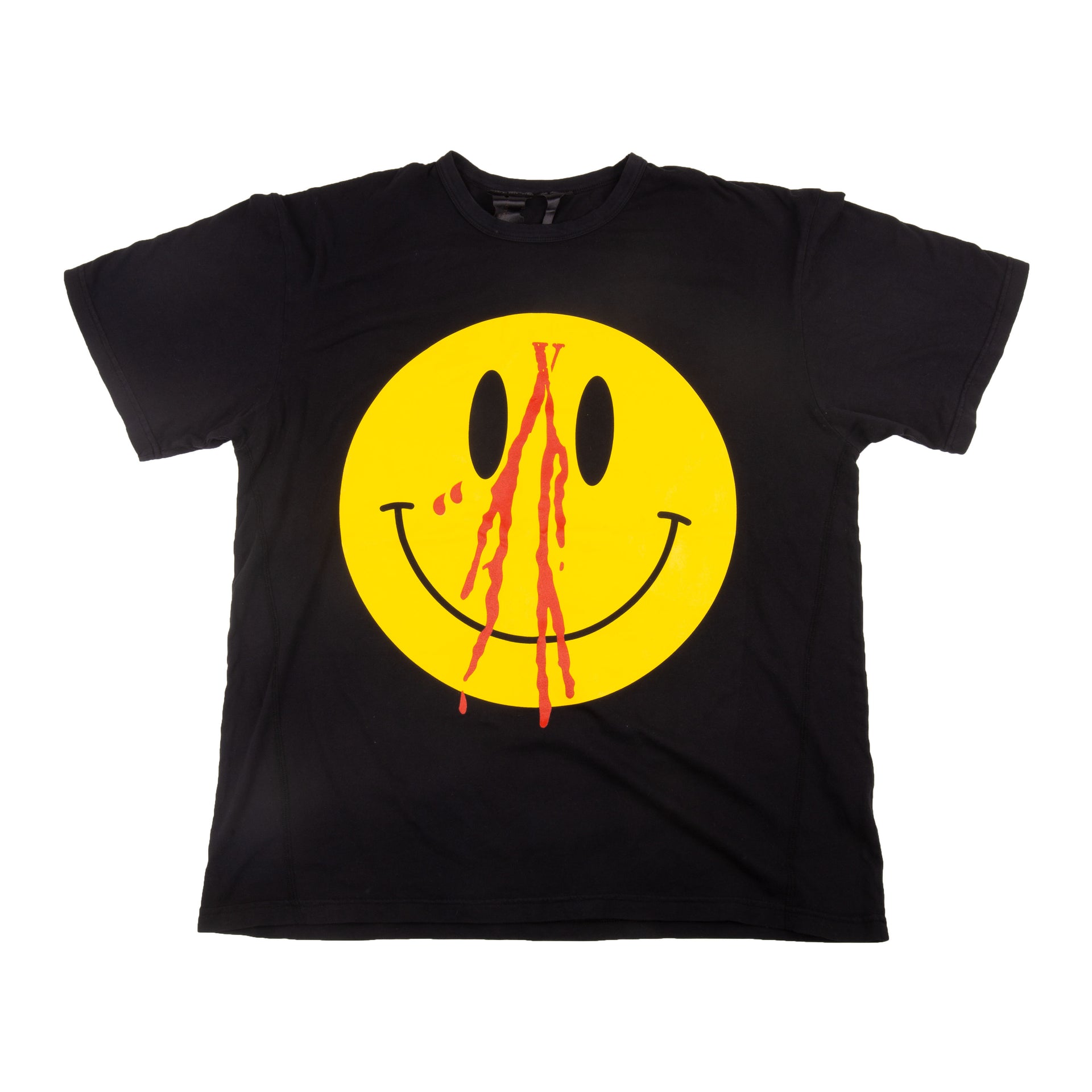 VLONE Black Smiley Tee