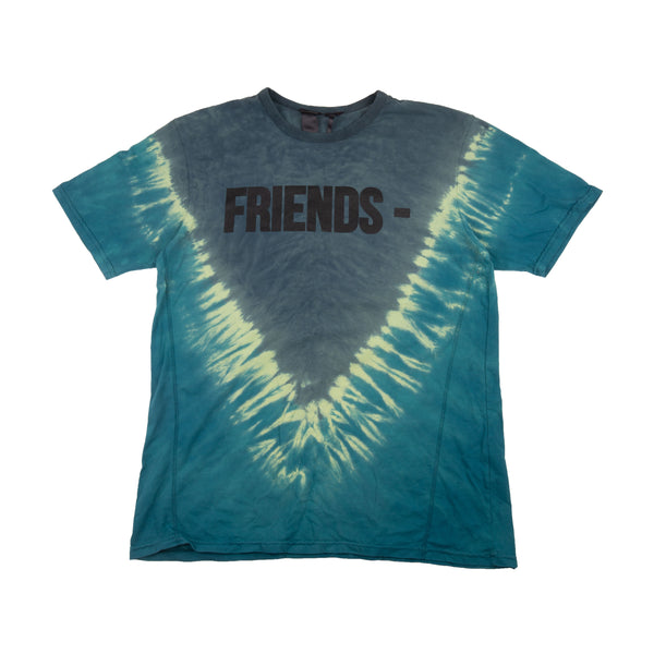 VLONE Grey FRIENDS Tie Dye Tee