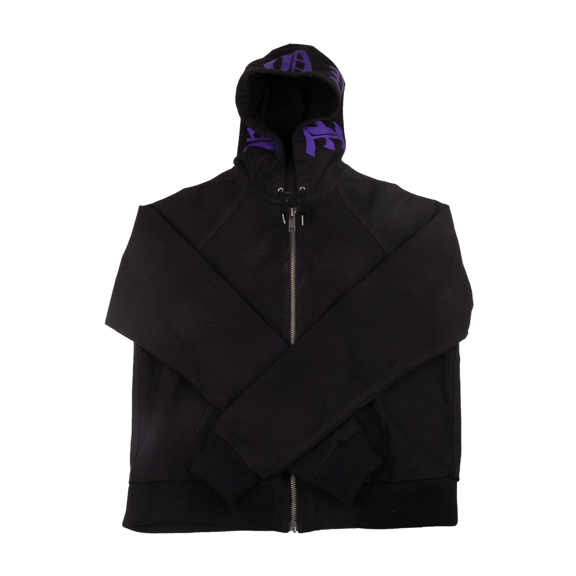 VLONE Black Hooded Work Jacket