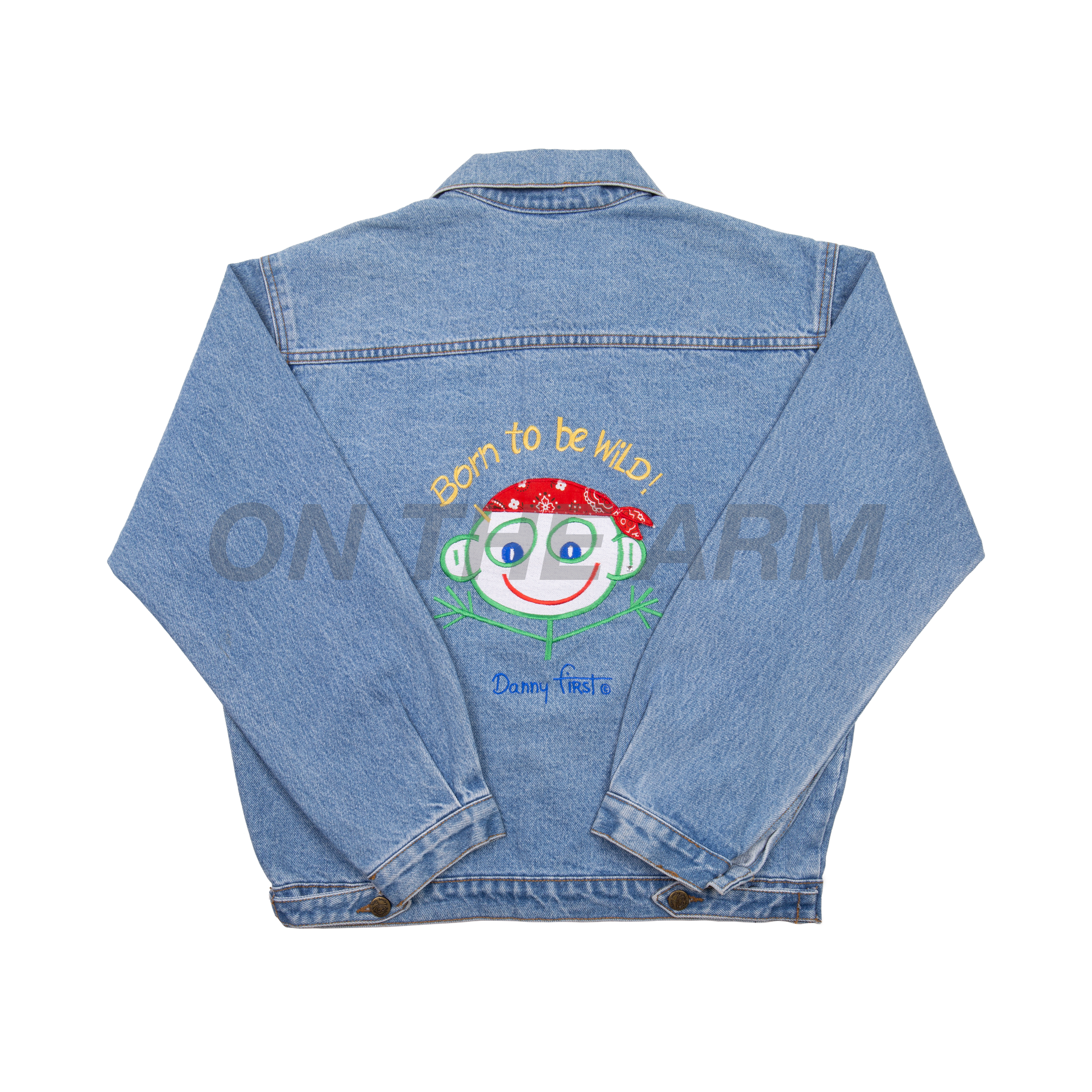 Vintage Born To Be Wild Denim Jacket