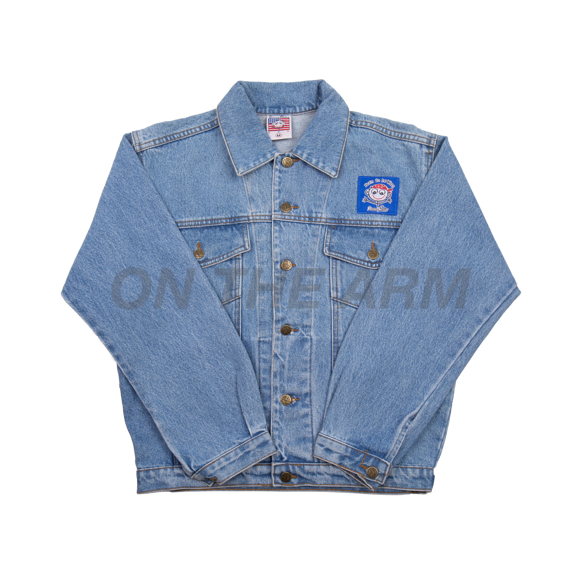Vintage Born To Be Wild Denim Jacket