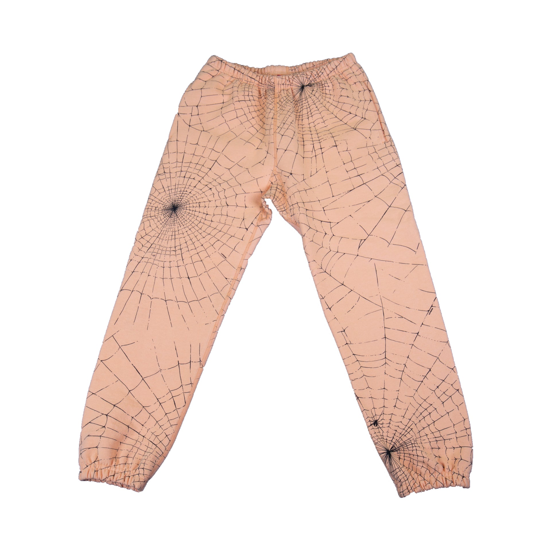 Supreme Peach Spider Web Sweats