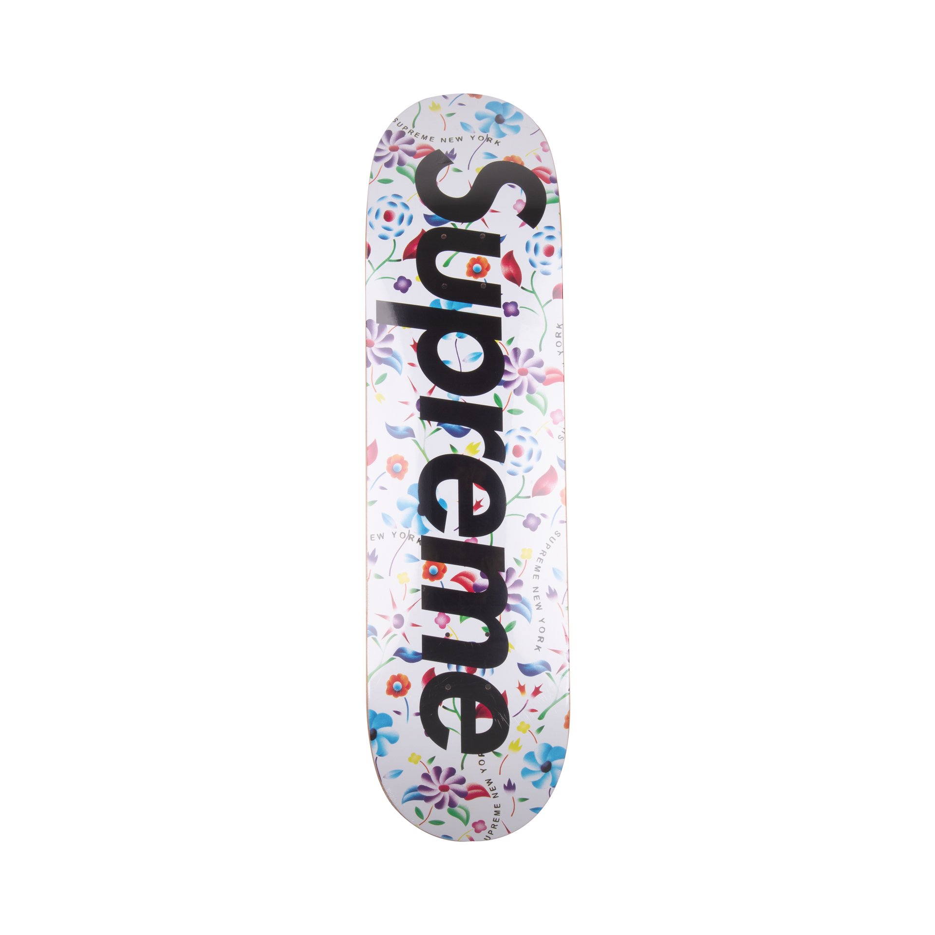 Supreme White Airbrush Floral Deck