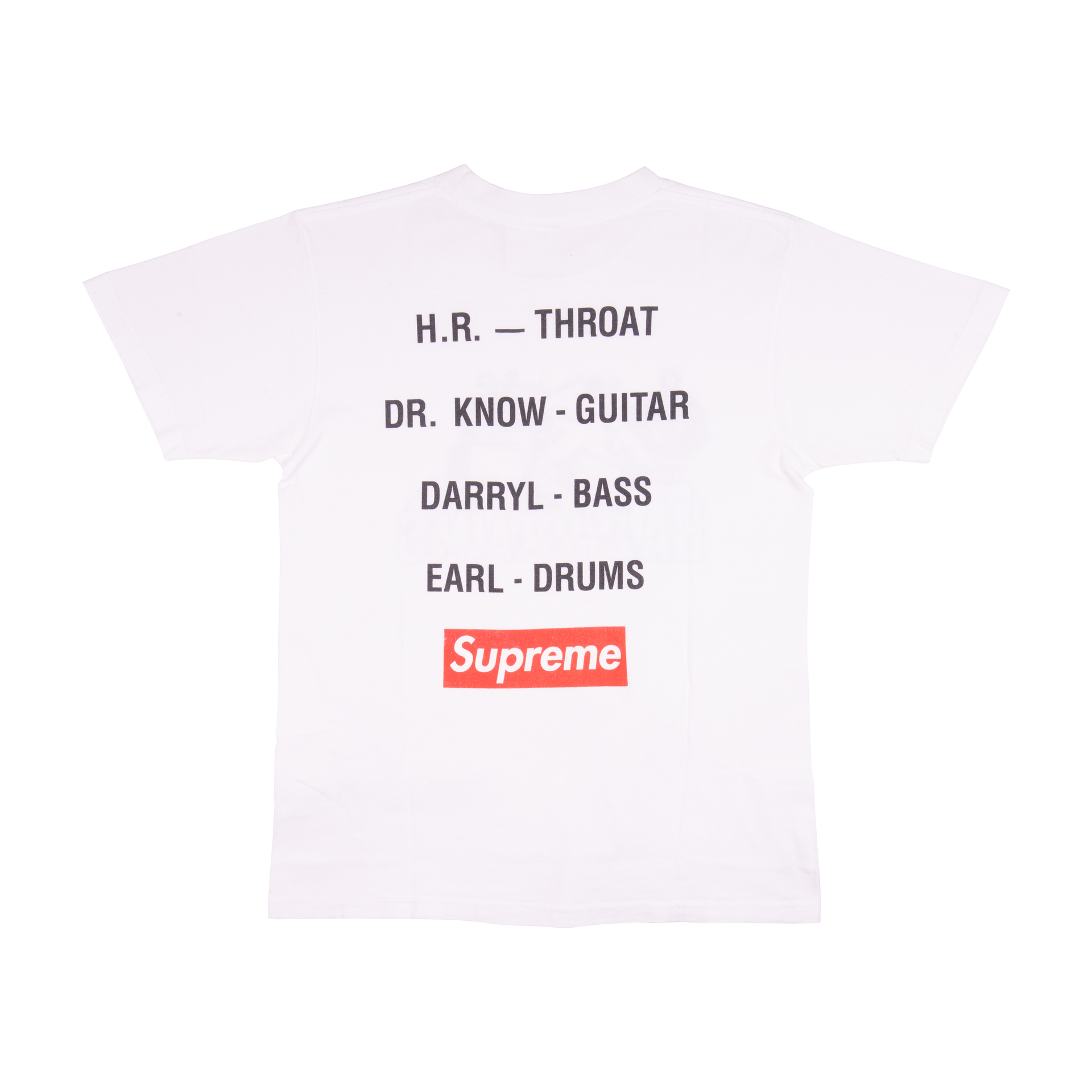 Supreme White Bad Brains Tee