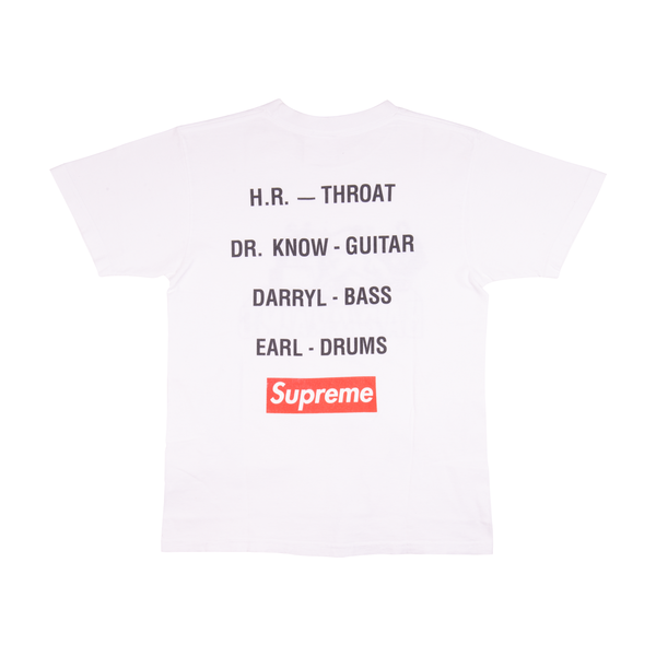 Supreme White Bad Brains Tee