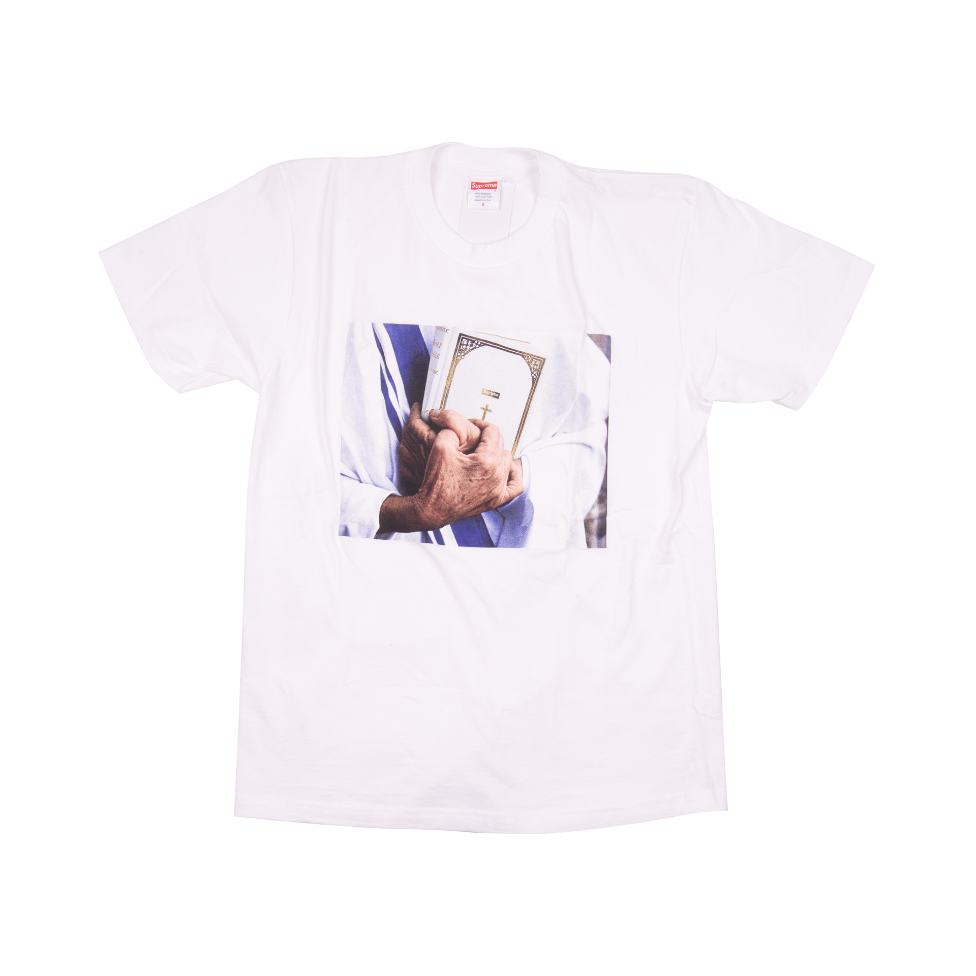 Supreme White Bible Tee