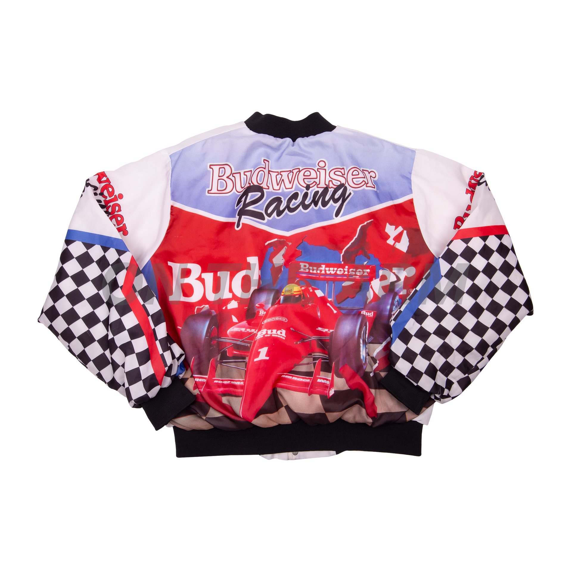 Vintage White Chalkline Budweiser Jacket
