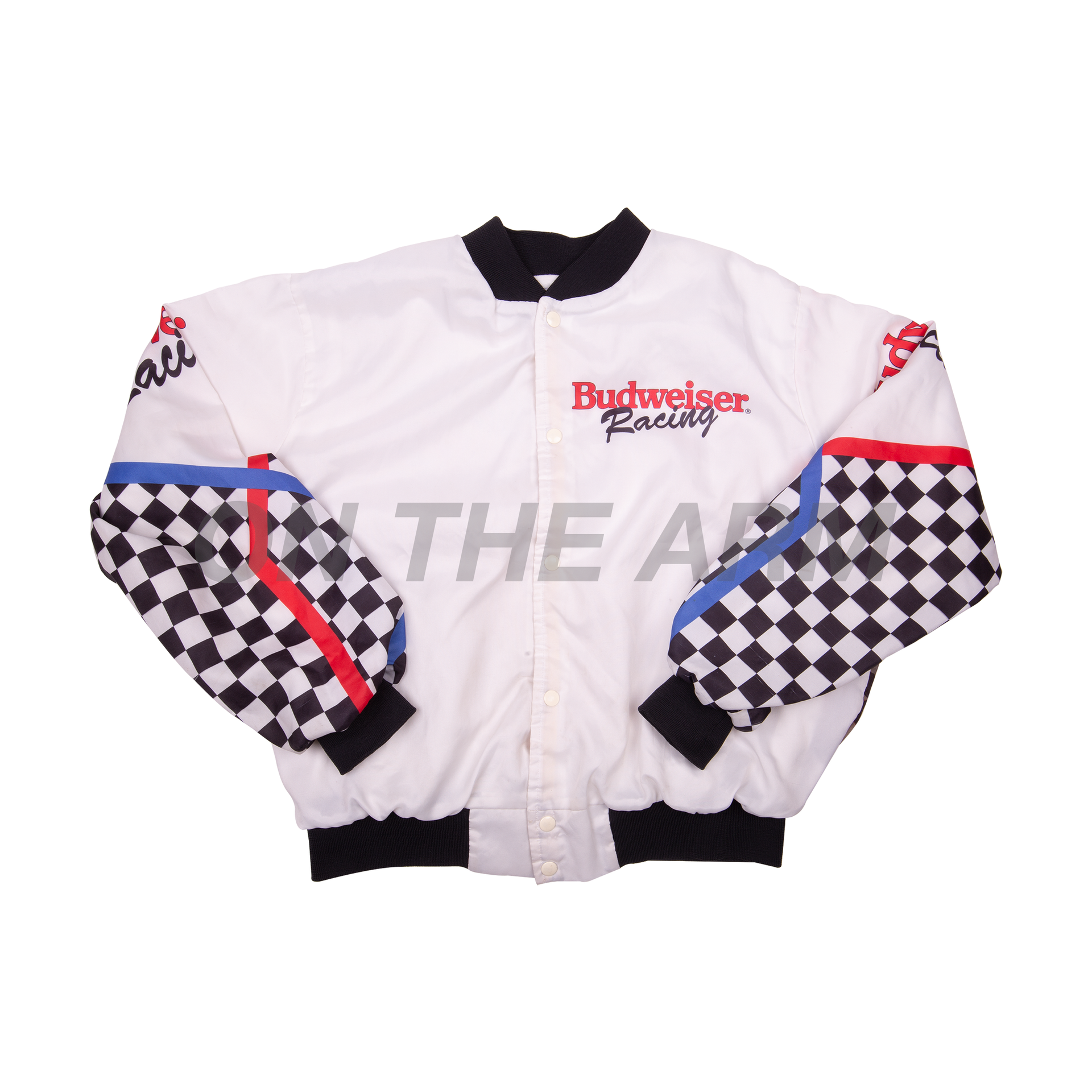 Vintage White Chalkline Budweiser Jacket