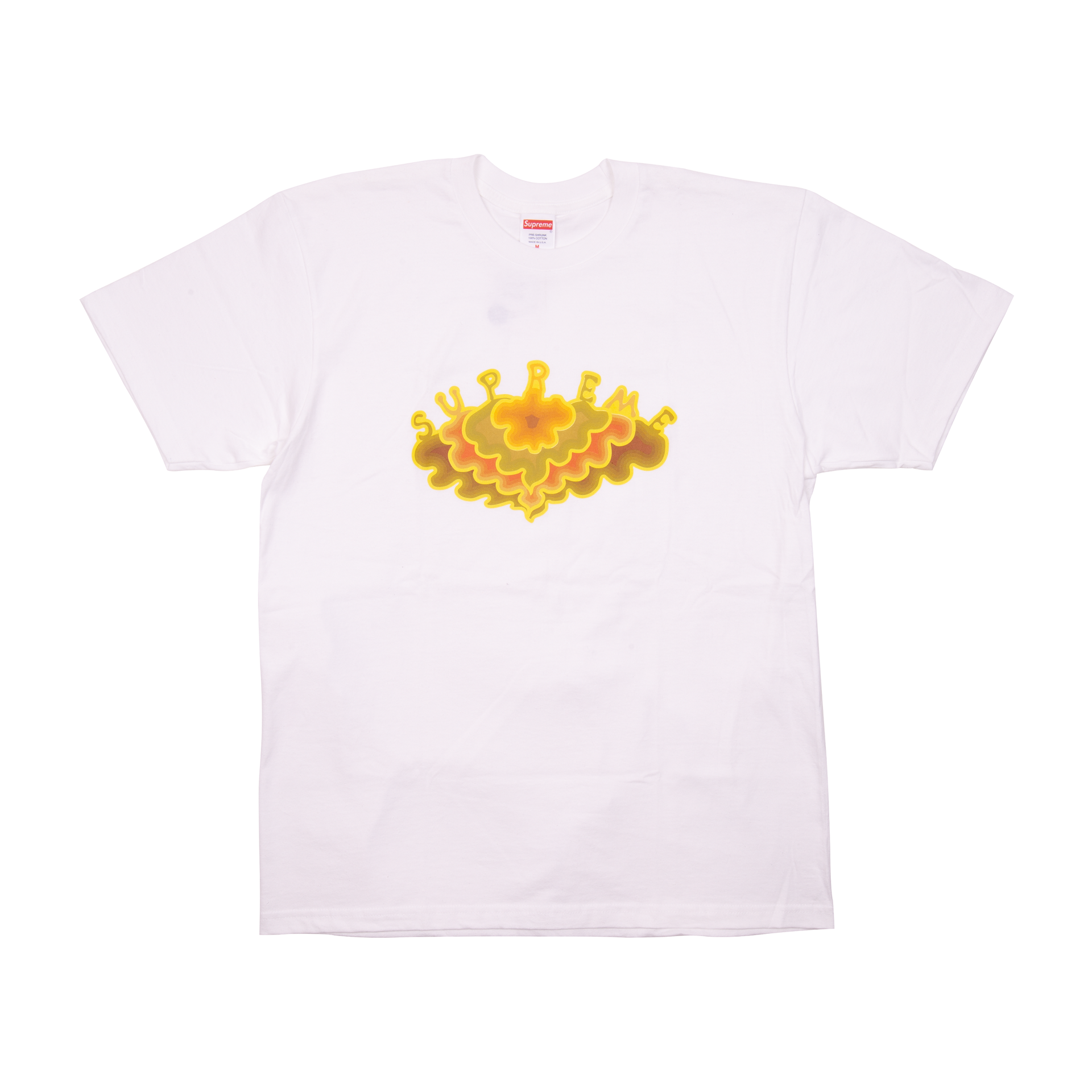Supreme White Cloud Tee