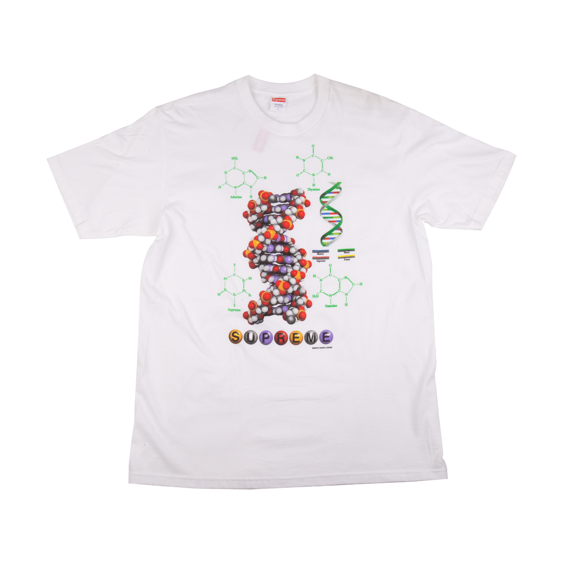 Supreme White DNA Tee