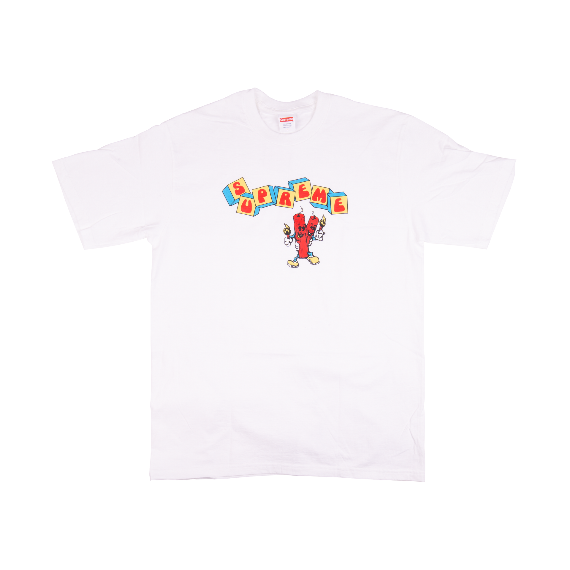 Supreme White Dynamite Tee