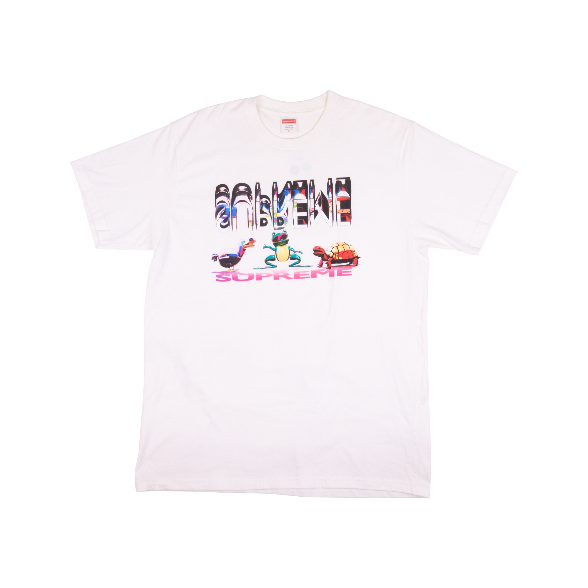 Supreme White Friends Tee
