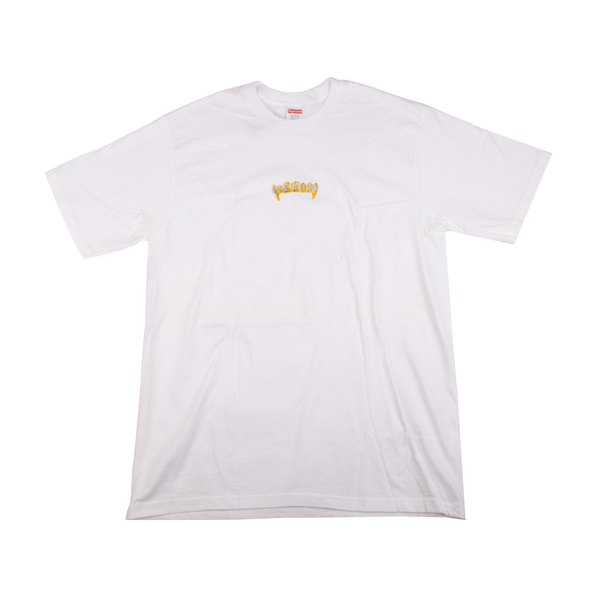 Supreme White Fronts Tee