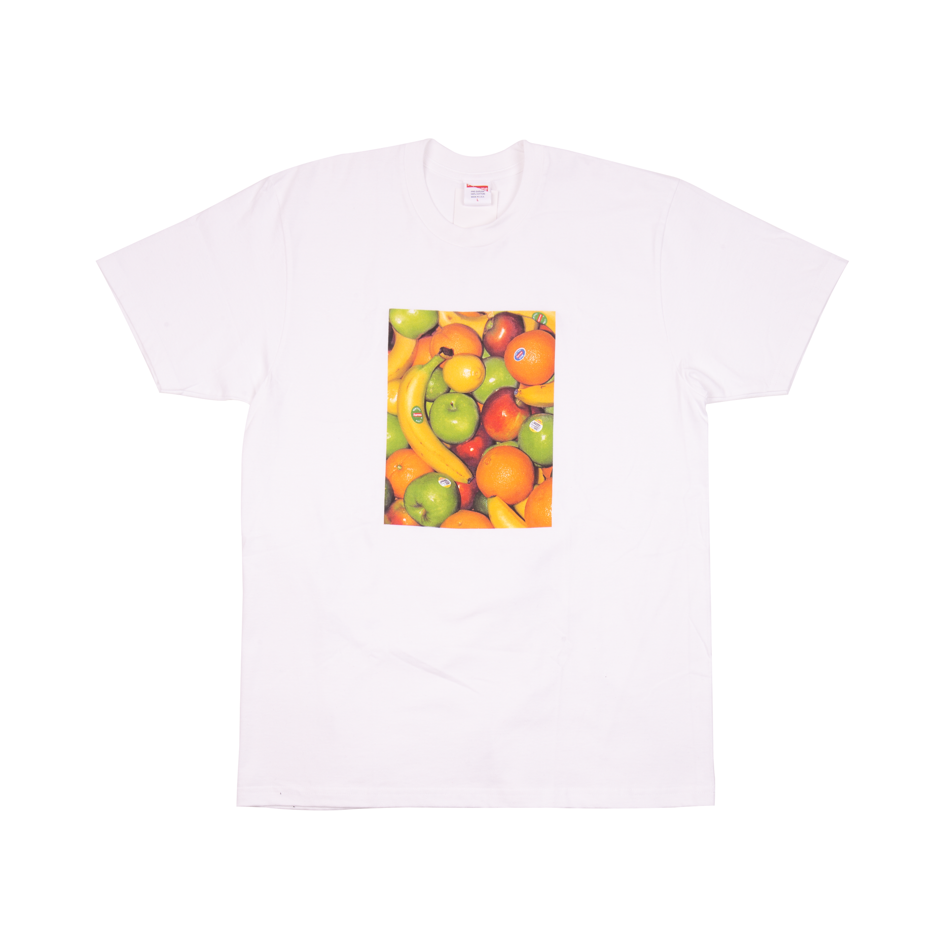 Supreme White Fruits Tee