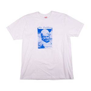 Supreme White Hey Fuckface Tee