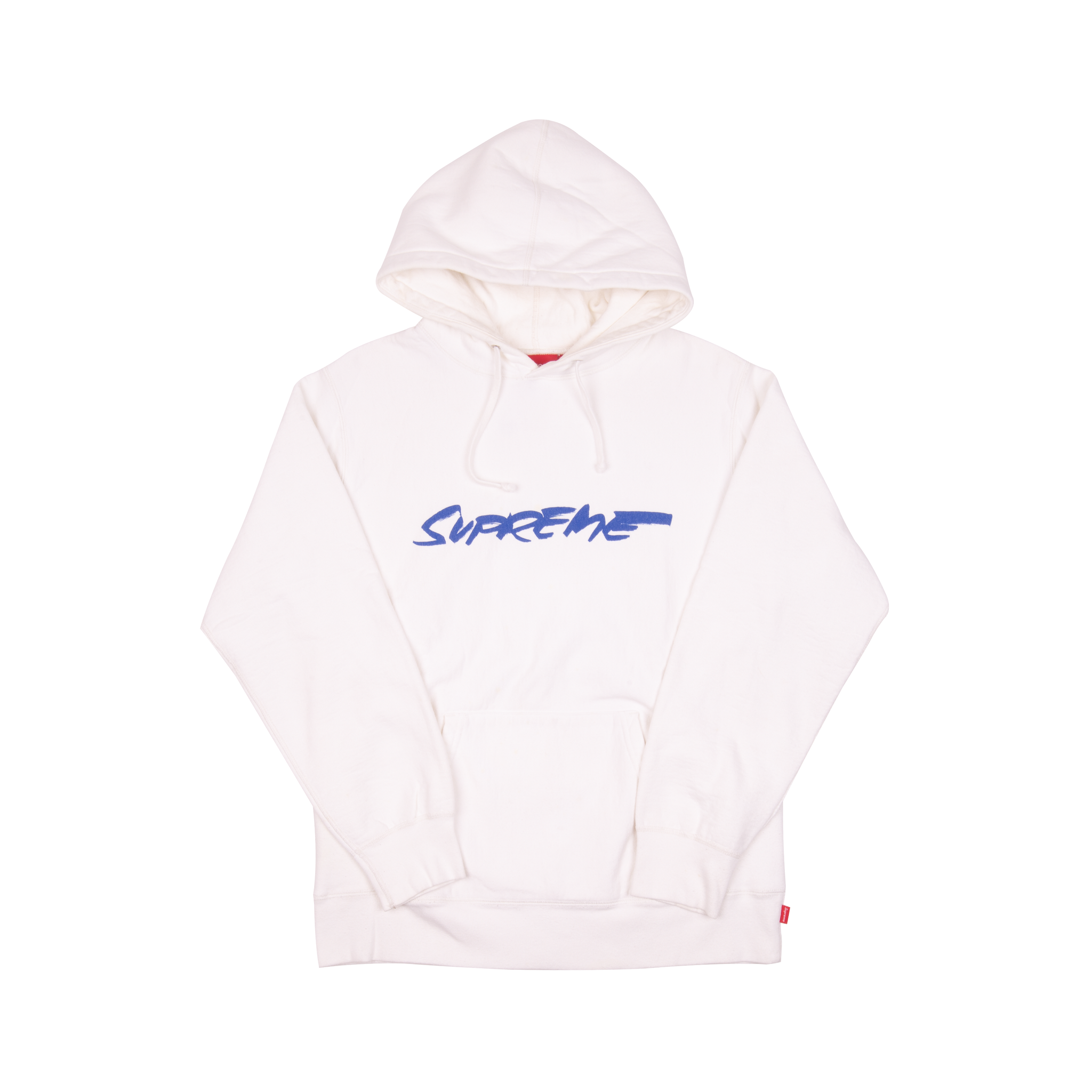 Supreme White Futura Hoodie On The Arm