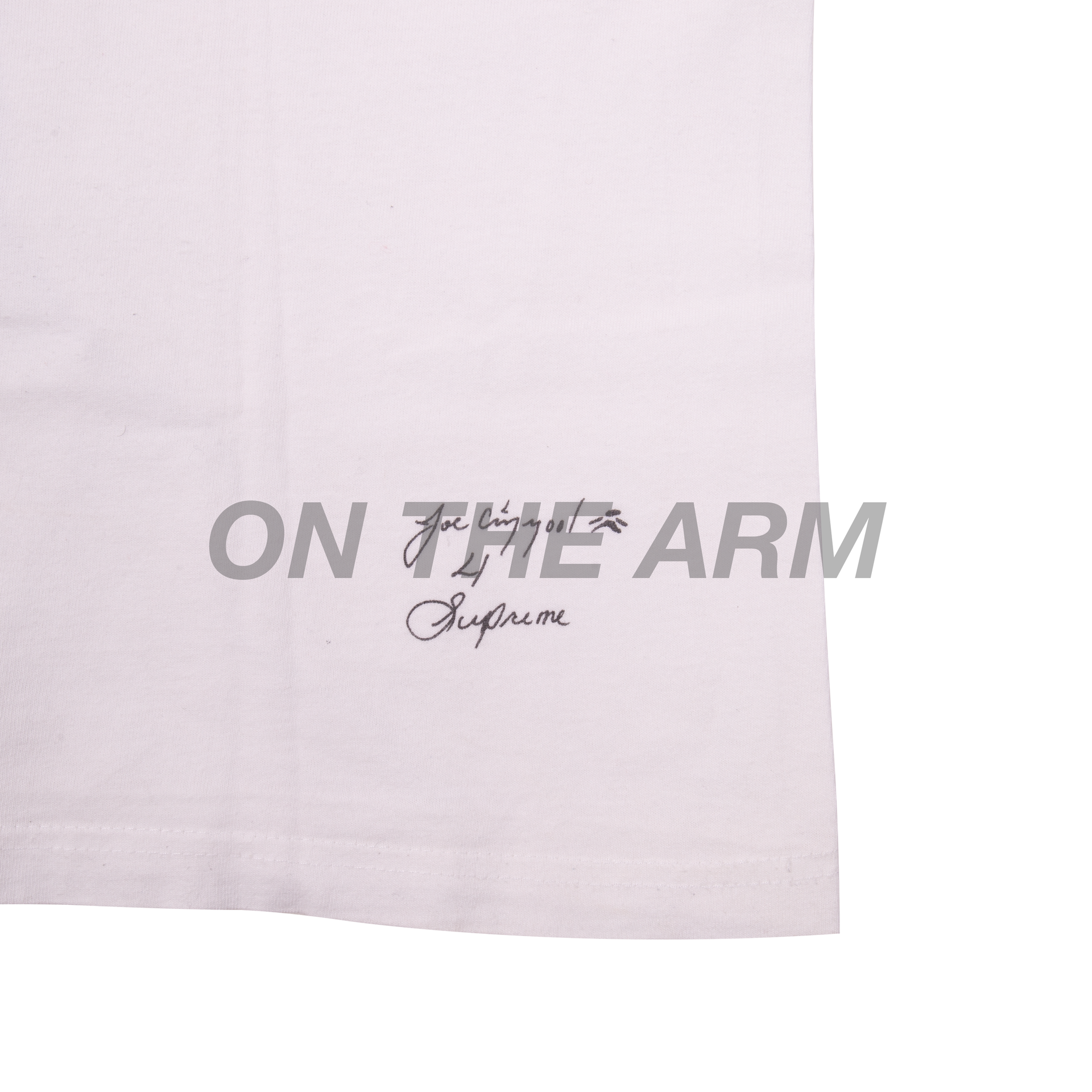Supreme White Joe Cool Tee