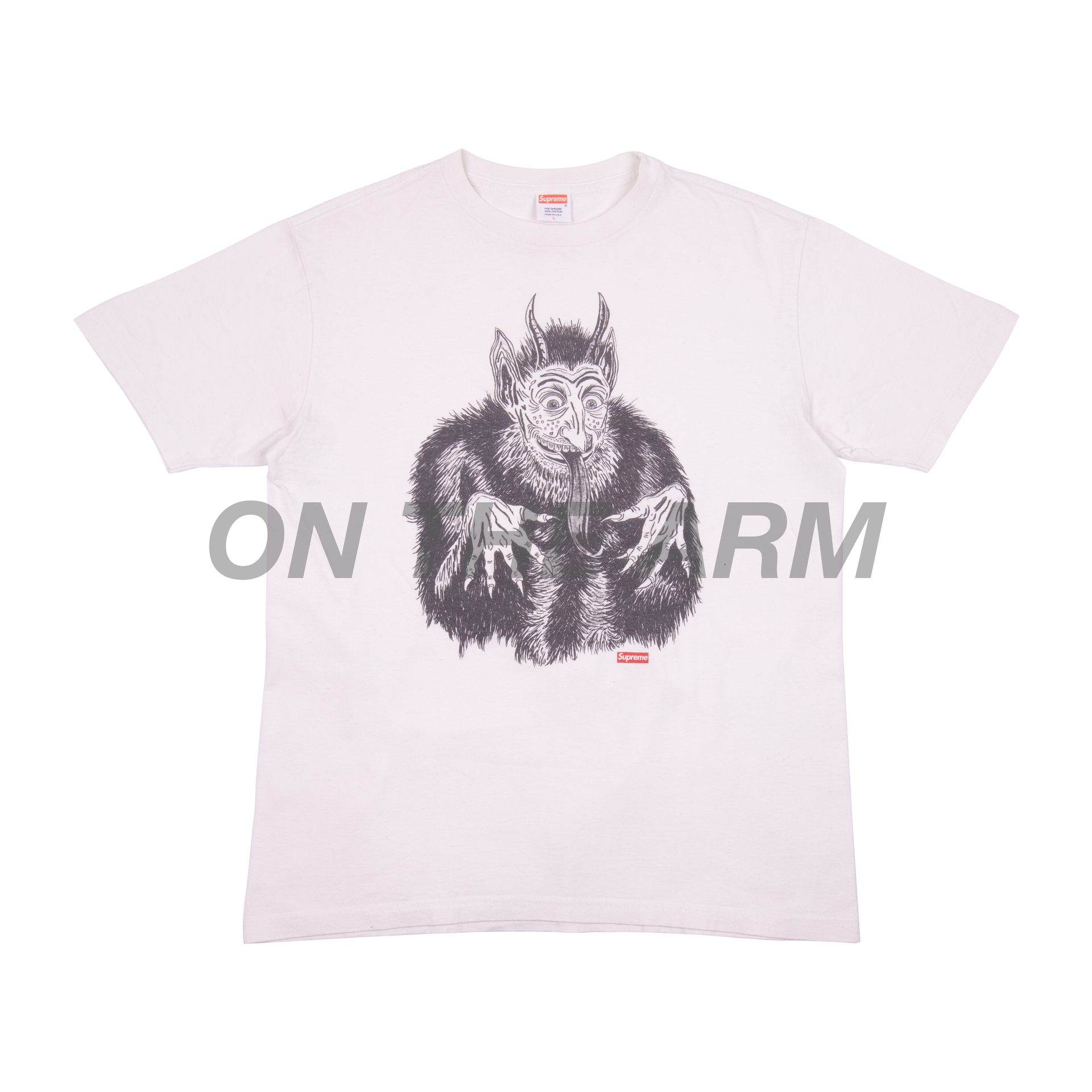 Supreme White Krampus Tee