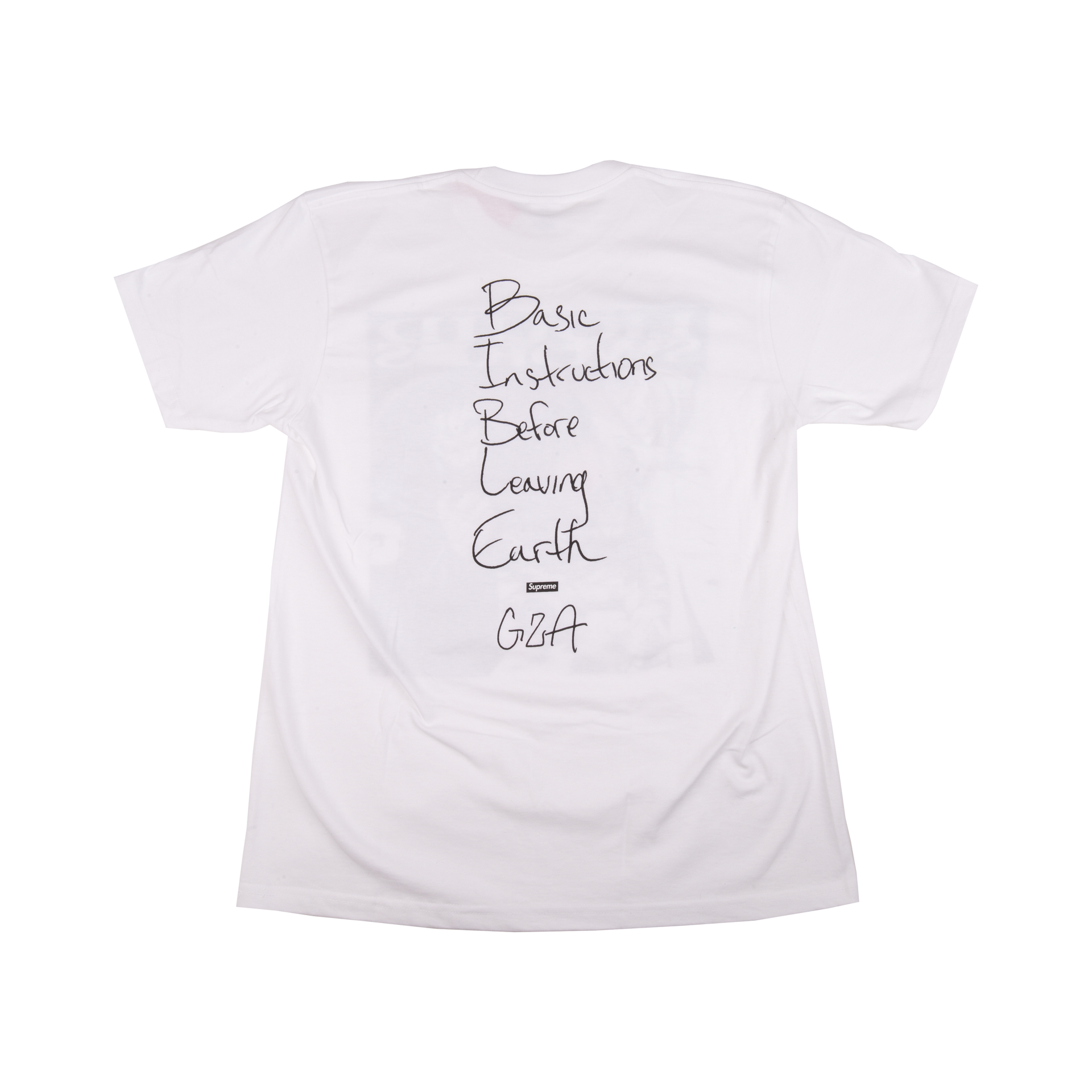 Supreme White Liquid Swords Tee