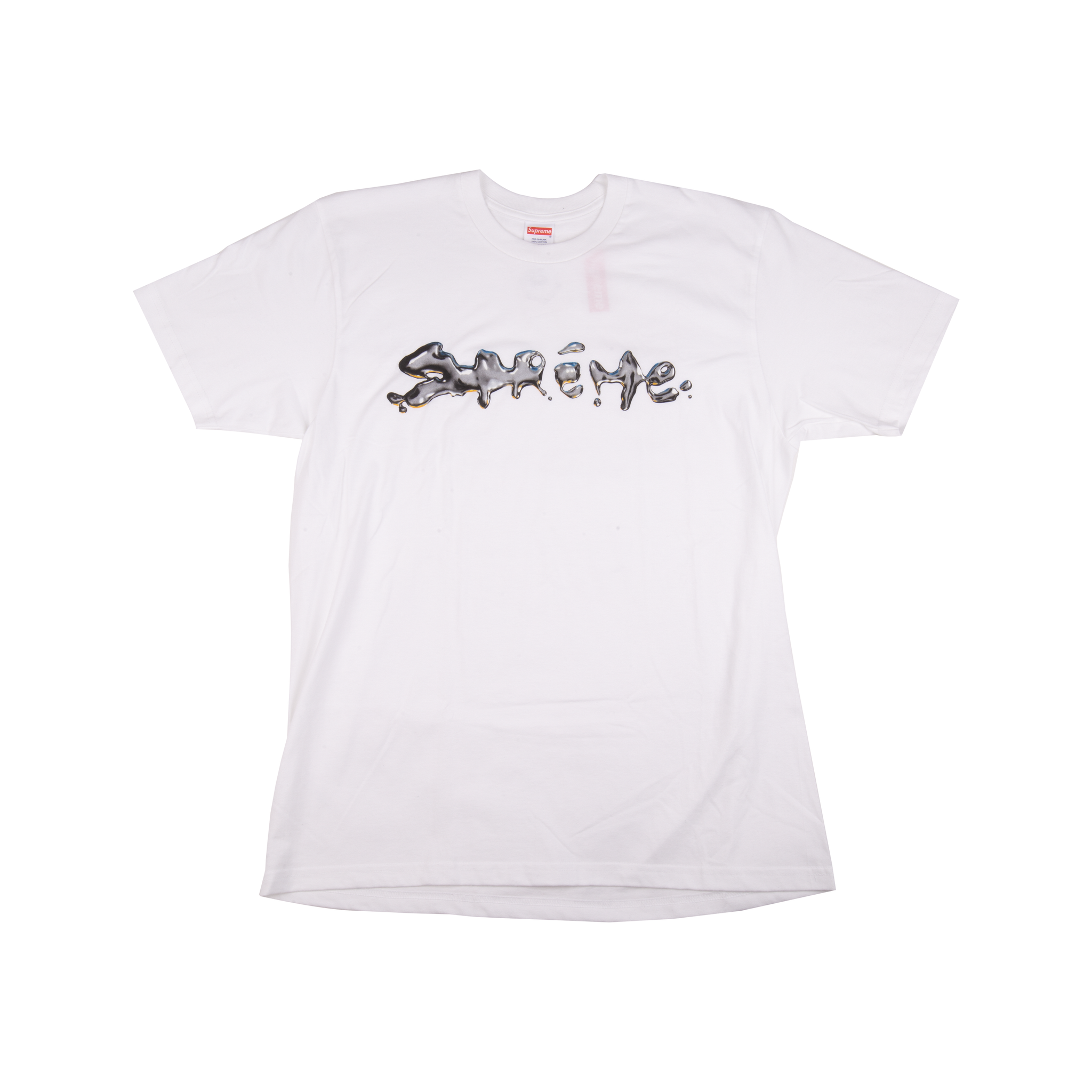 Supreme White Liquid Tee