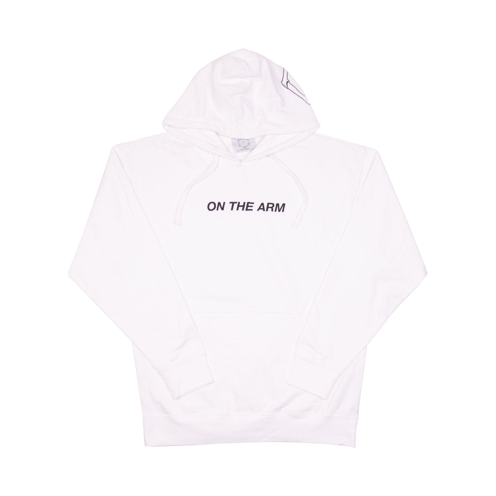 OTA White Statement Logo Hoodie (SALE)