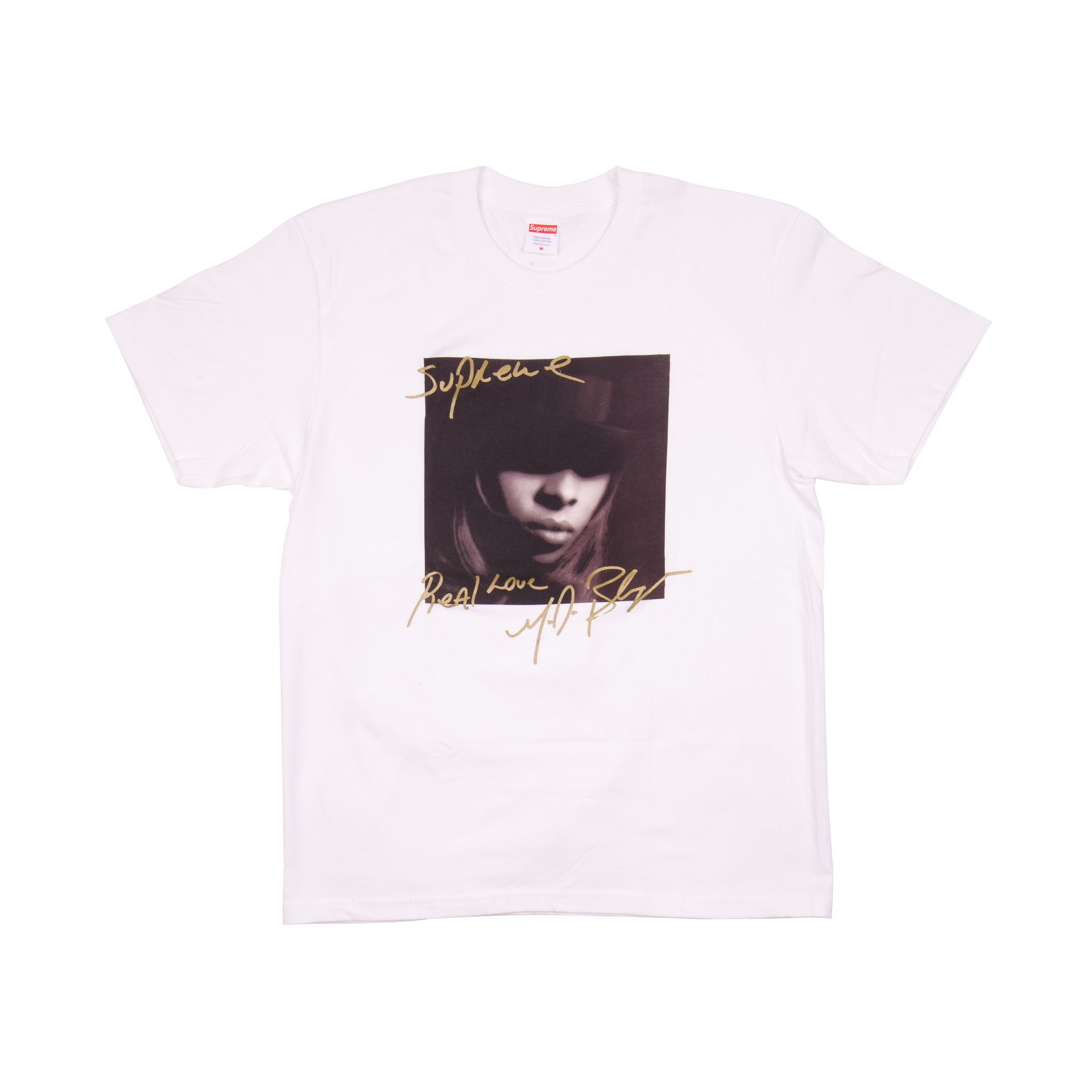 Supreme White Mary J Blige Tee